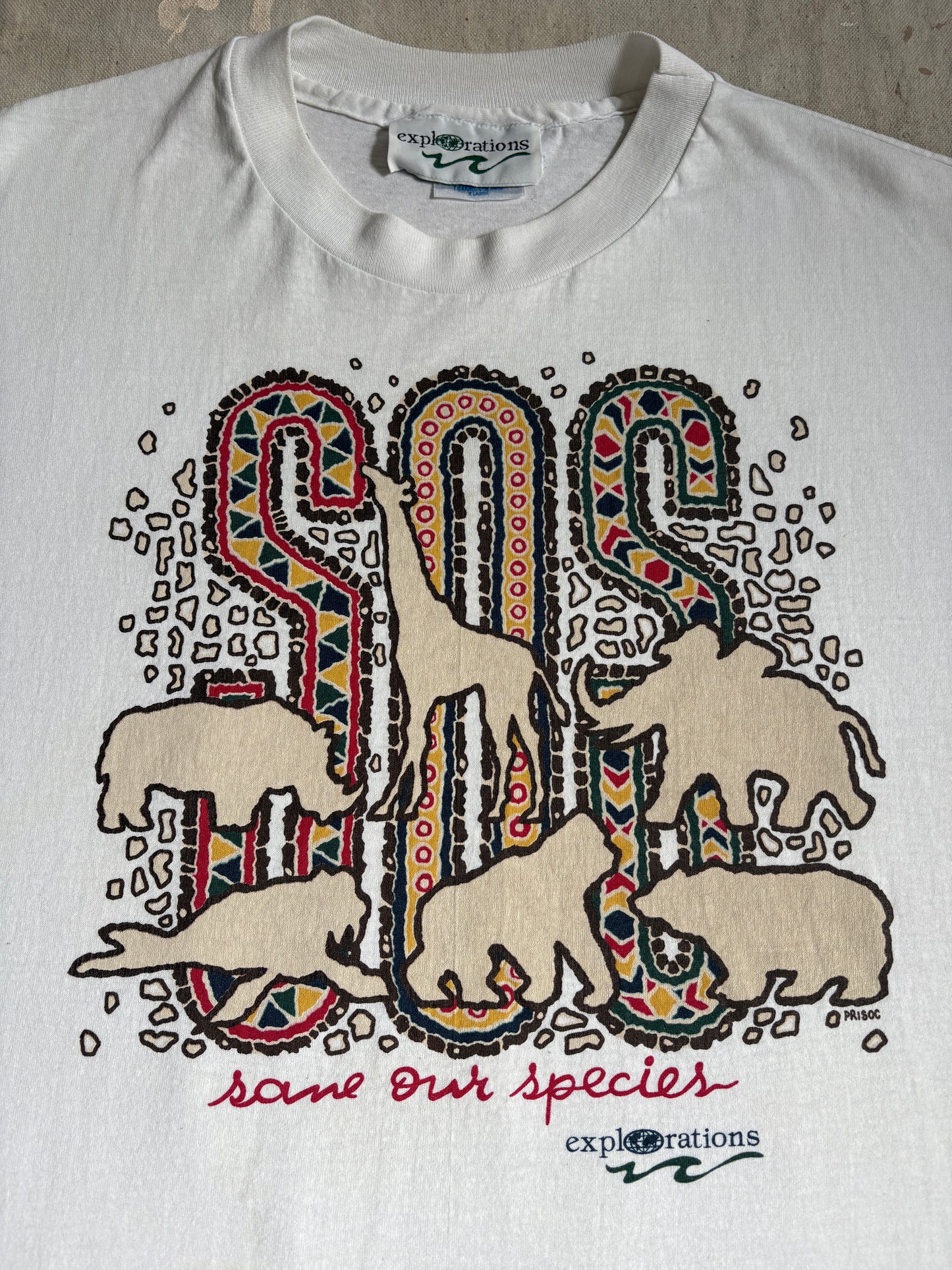 Vintage 90s Save Our Species Tee