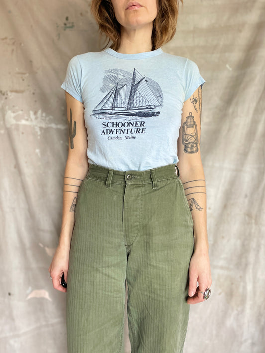 70s Schooner Adventure, Camden, Maine Tee