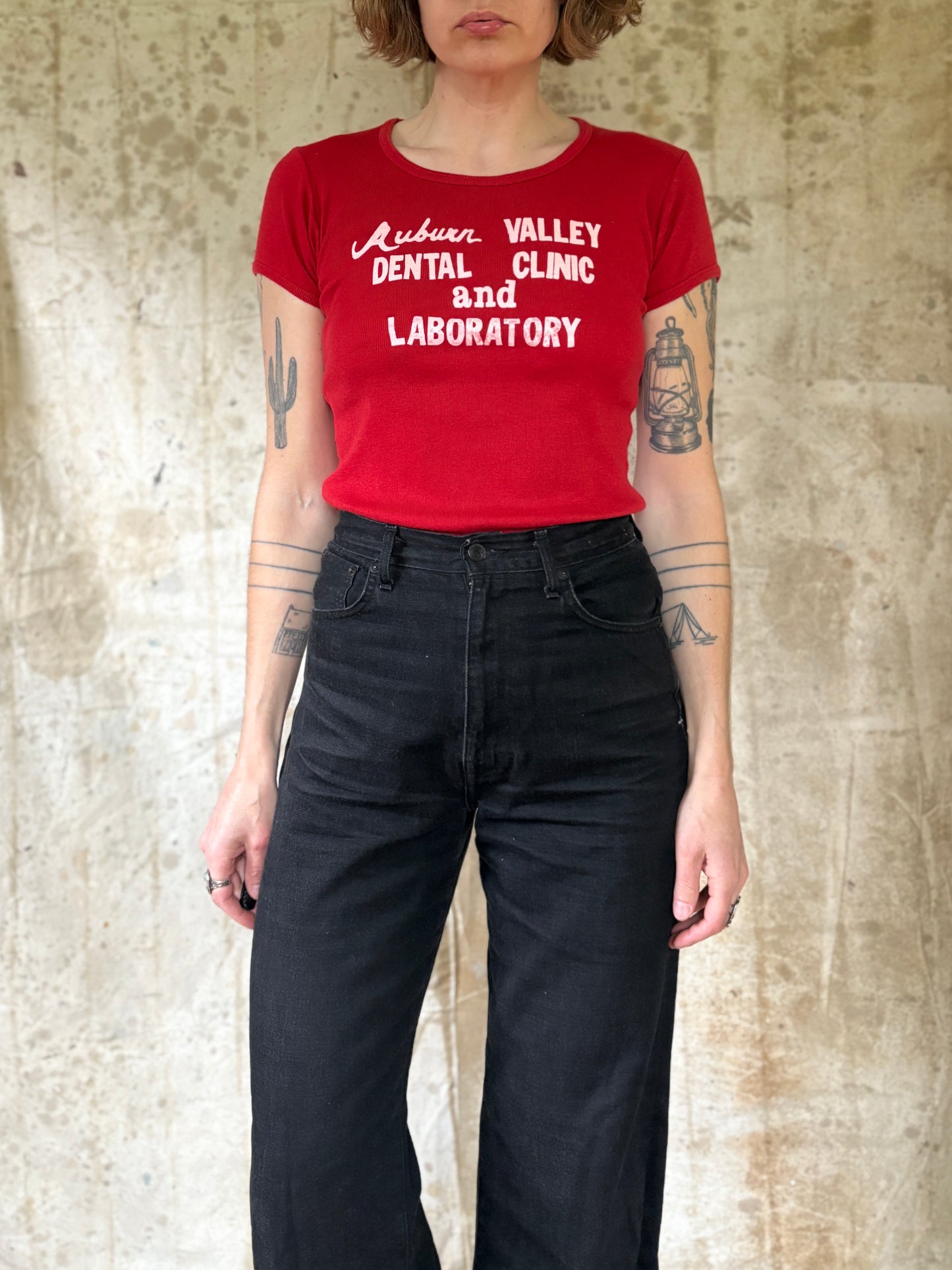 Vintage 70s Auburn Valley Dental Clinic Tee