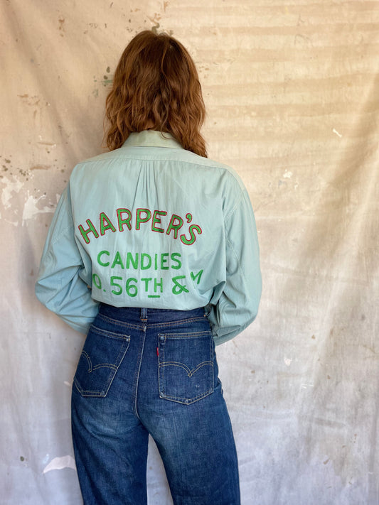 Harper’s Candies So. 56th & M Tacoma, WA Bowling Shirt