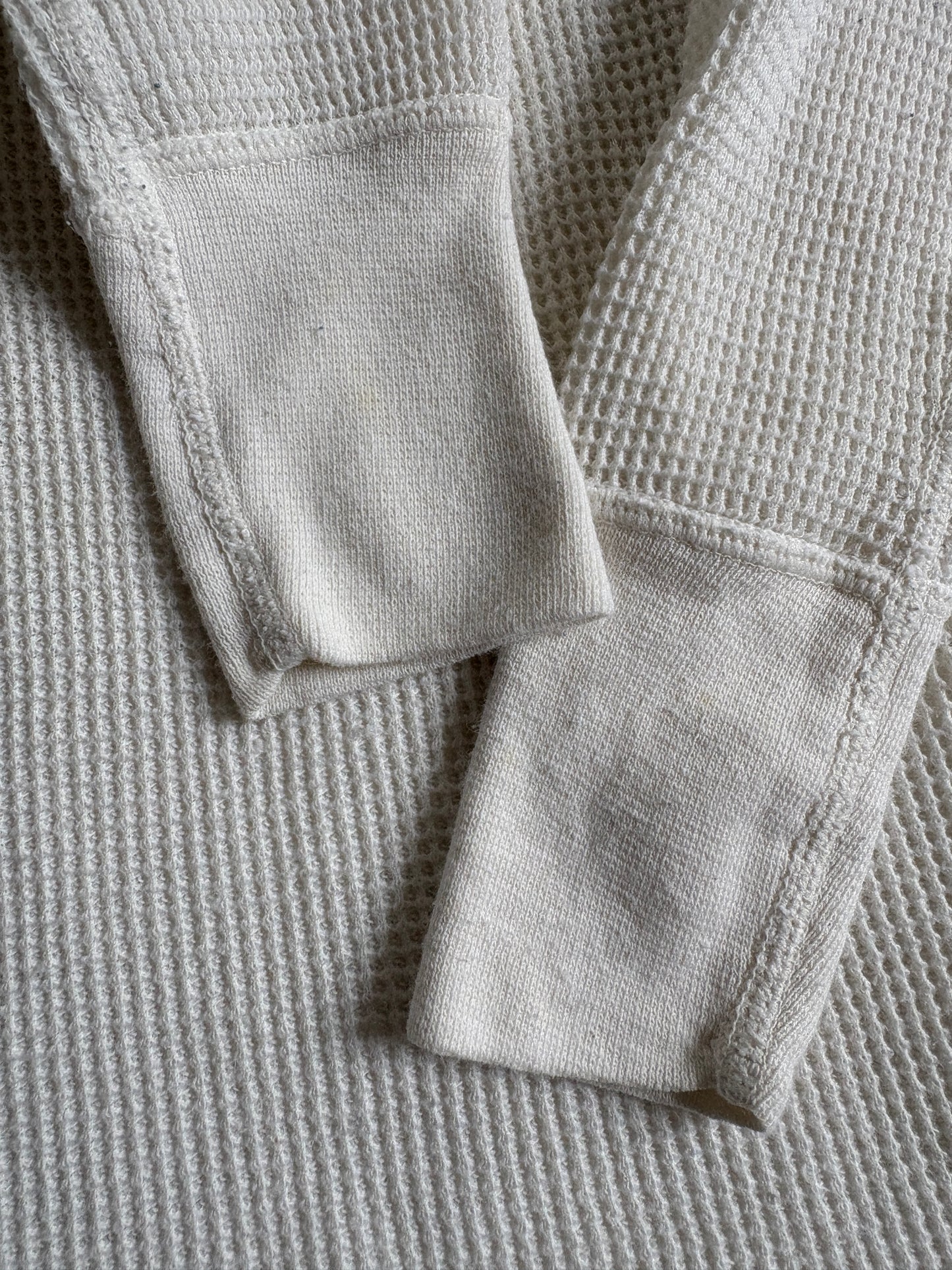 Vintage 90s White Thermal Shirt