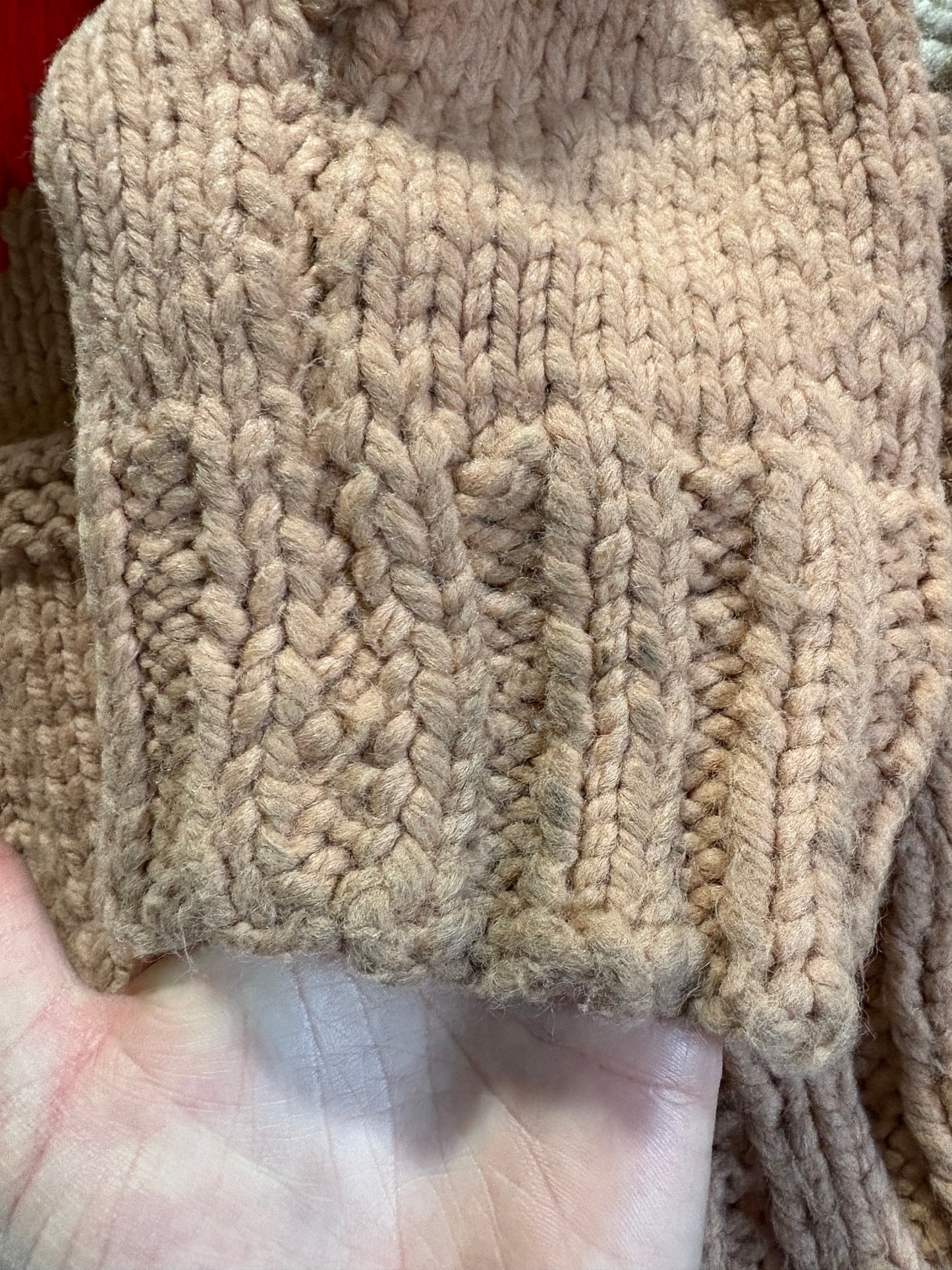 70s Hand Knit Mary Maxim “The Pheasant Hunt” Sweater