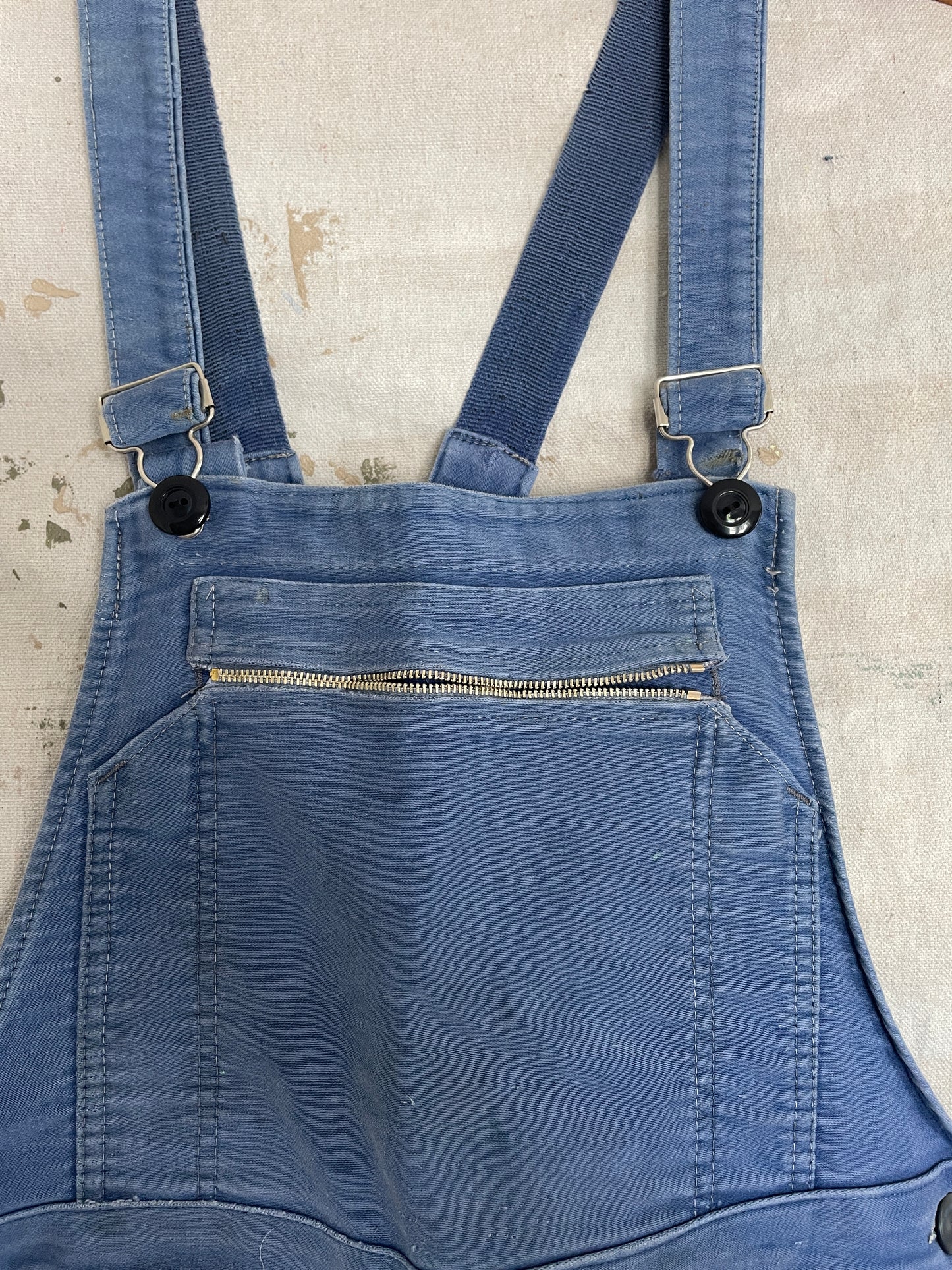 60s French Moleskin Overalls