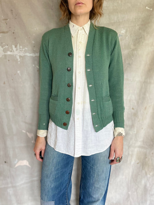 40s Lamb Knit Cardigan