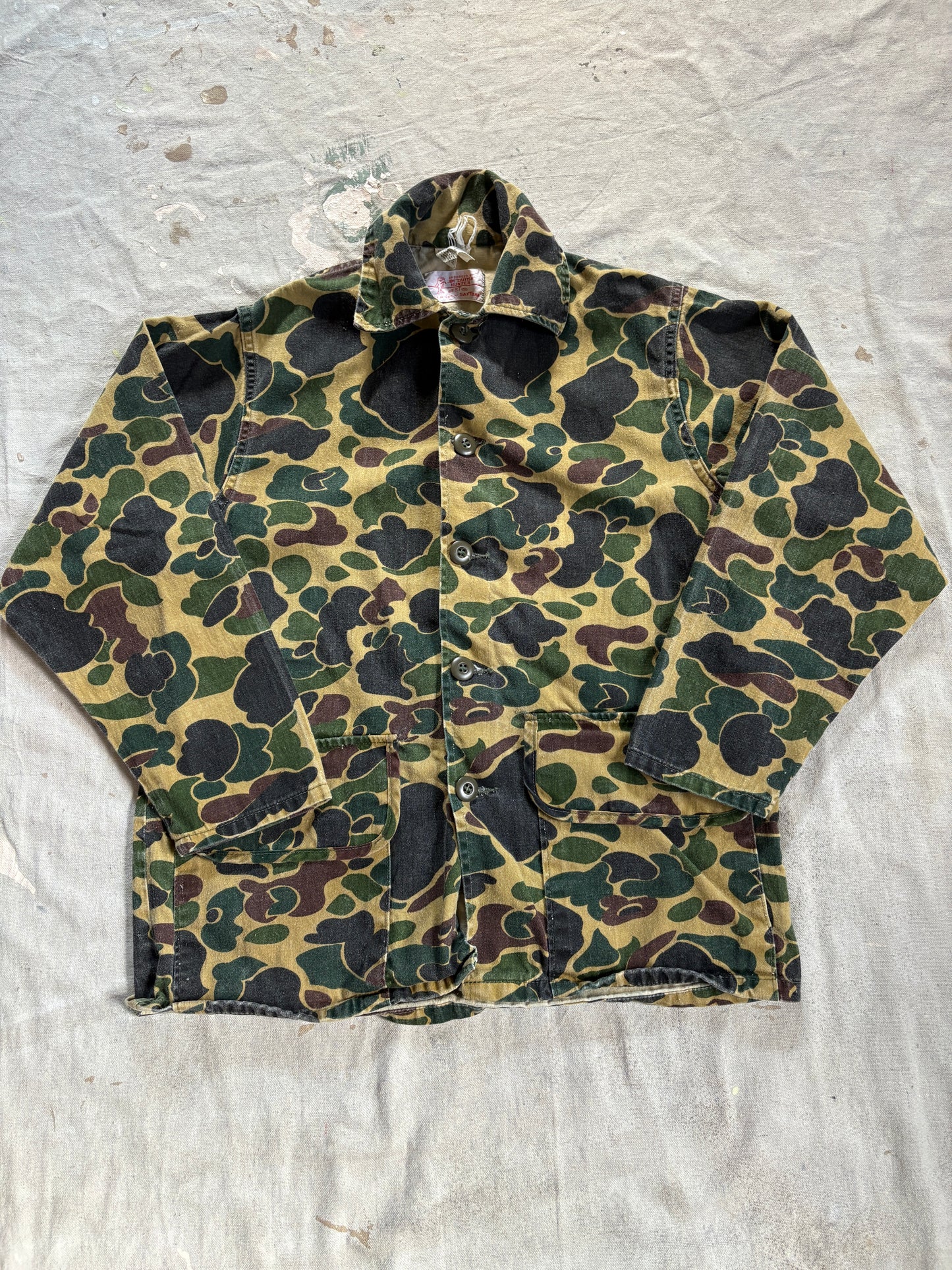 70s/80s SafTbak Duck Camo Coat