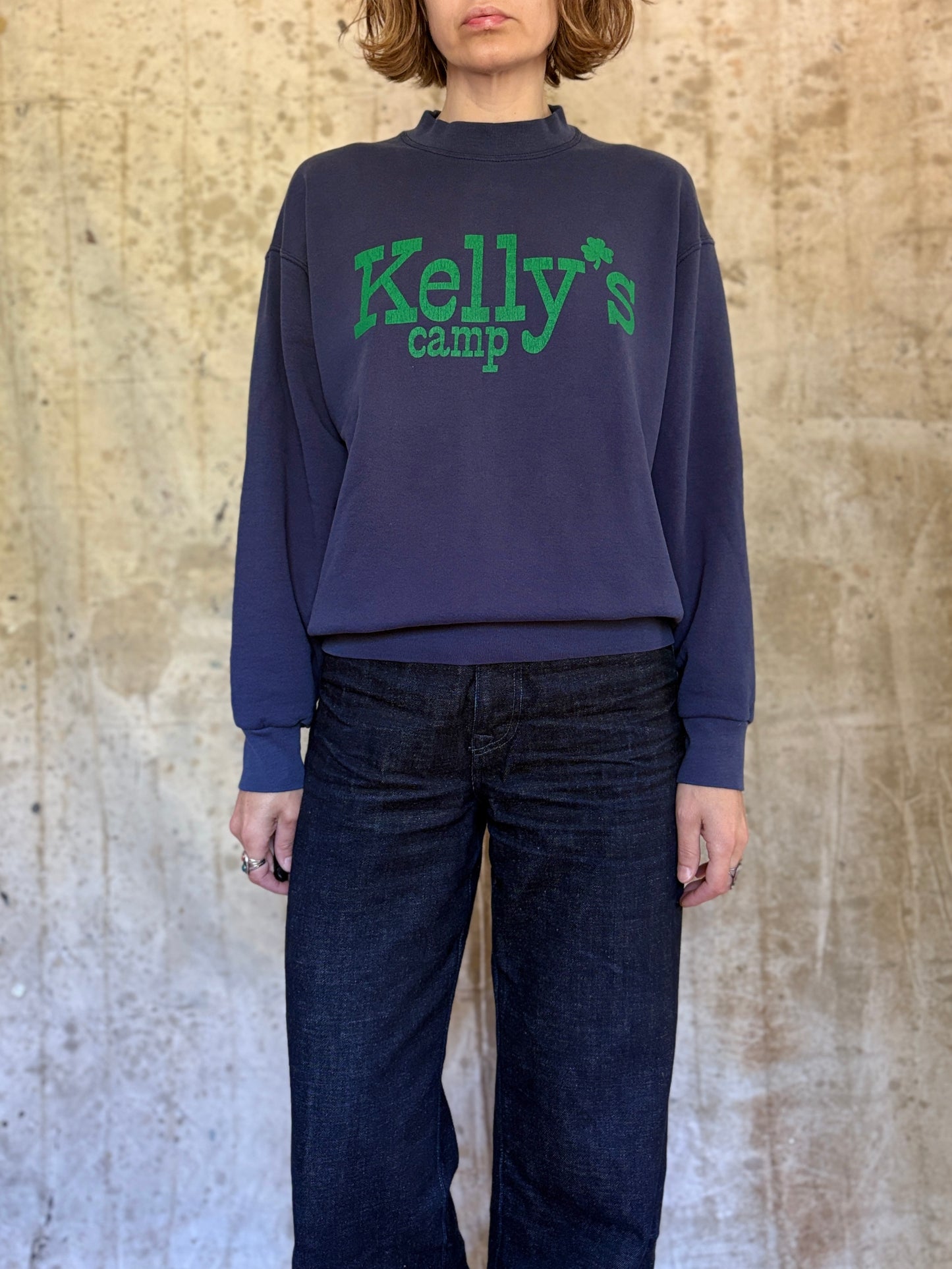 Vintage 90s Blue Kelly’s Camp Sweatshirt