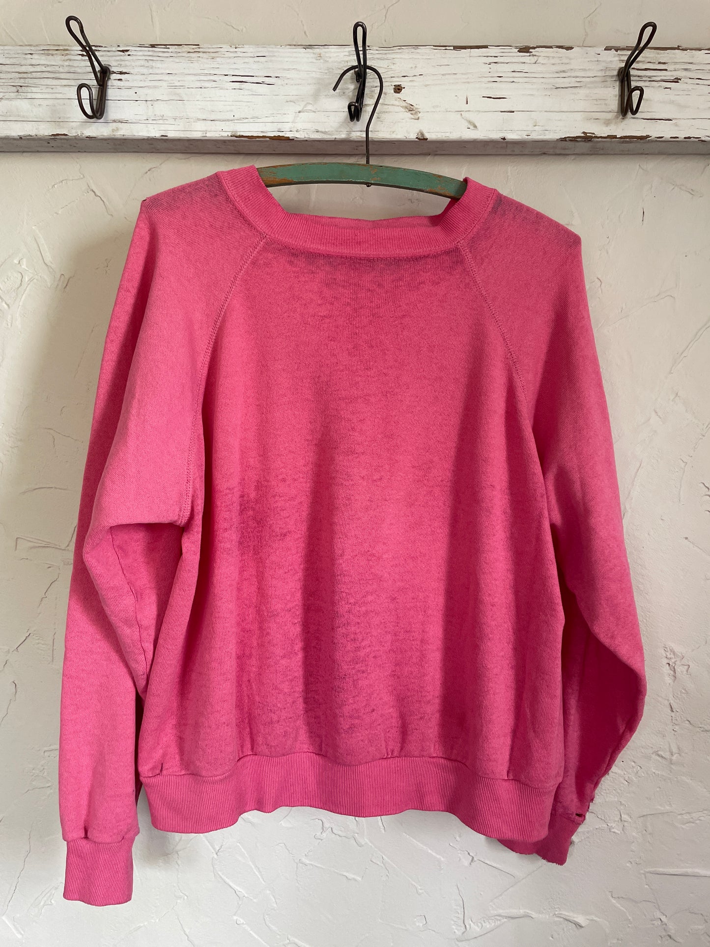 90s Blank Bubblegum Pink Sweatshirt