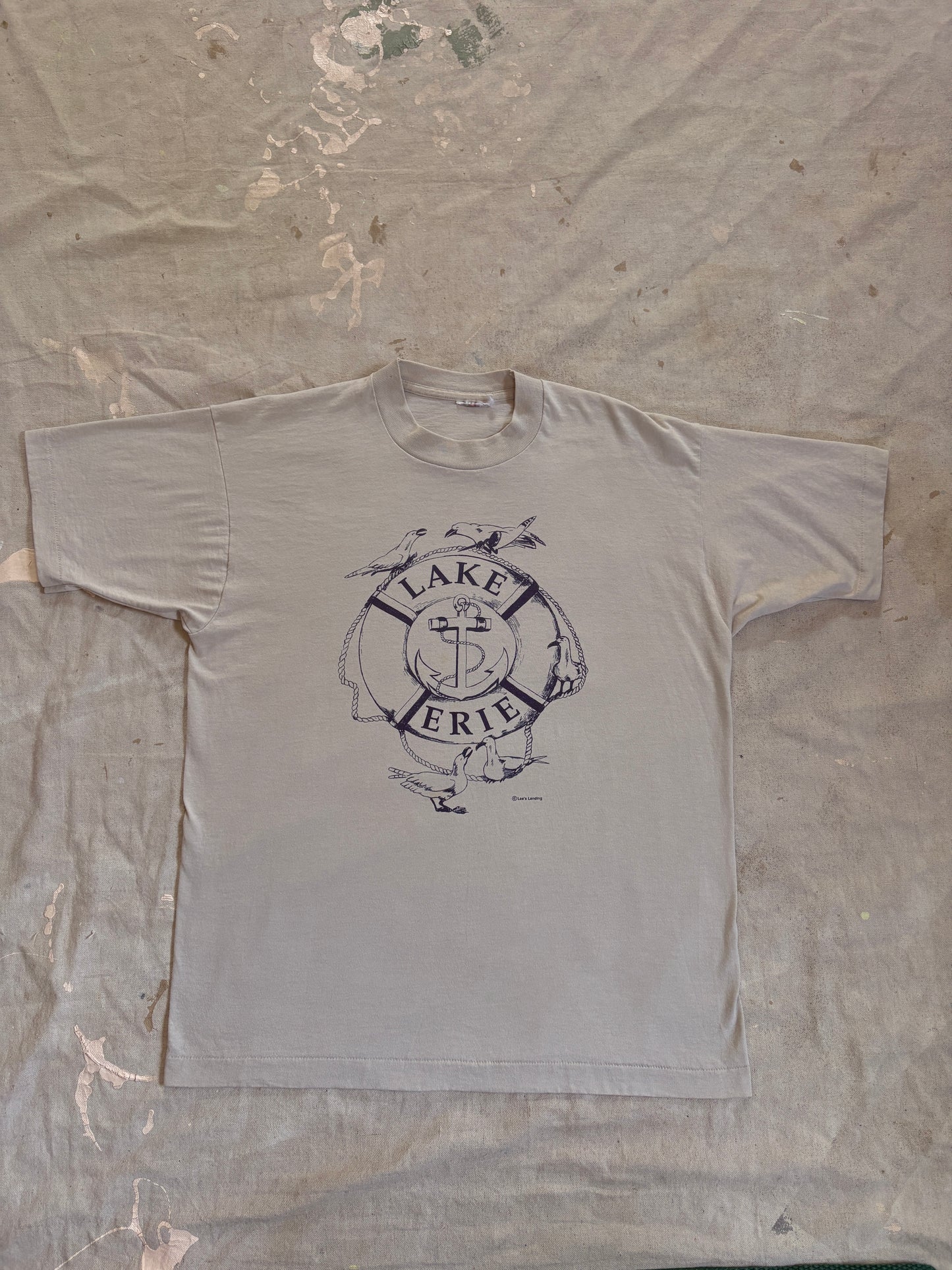 Vintage 90s Lake Erie Ohio Tee