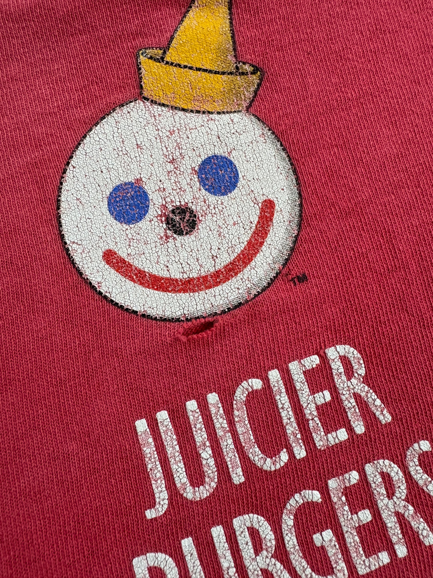 Vintage 90s Jack In The Box Burgers Tee