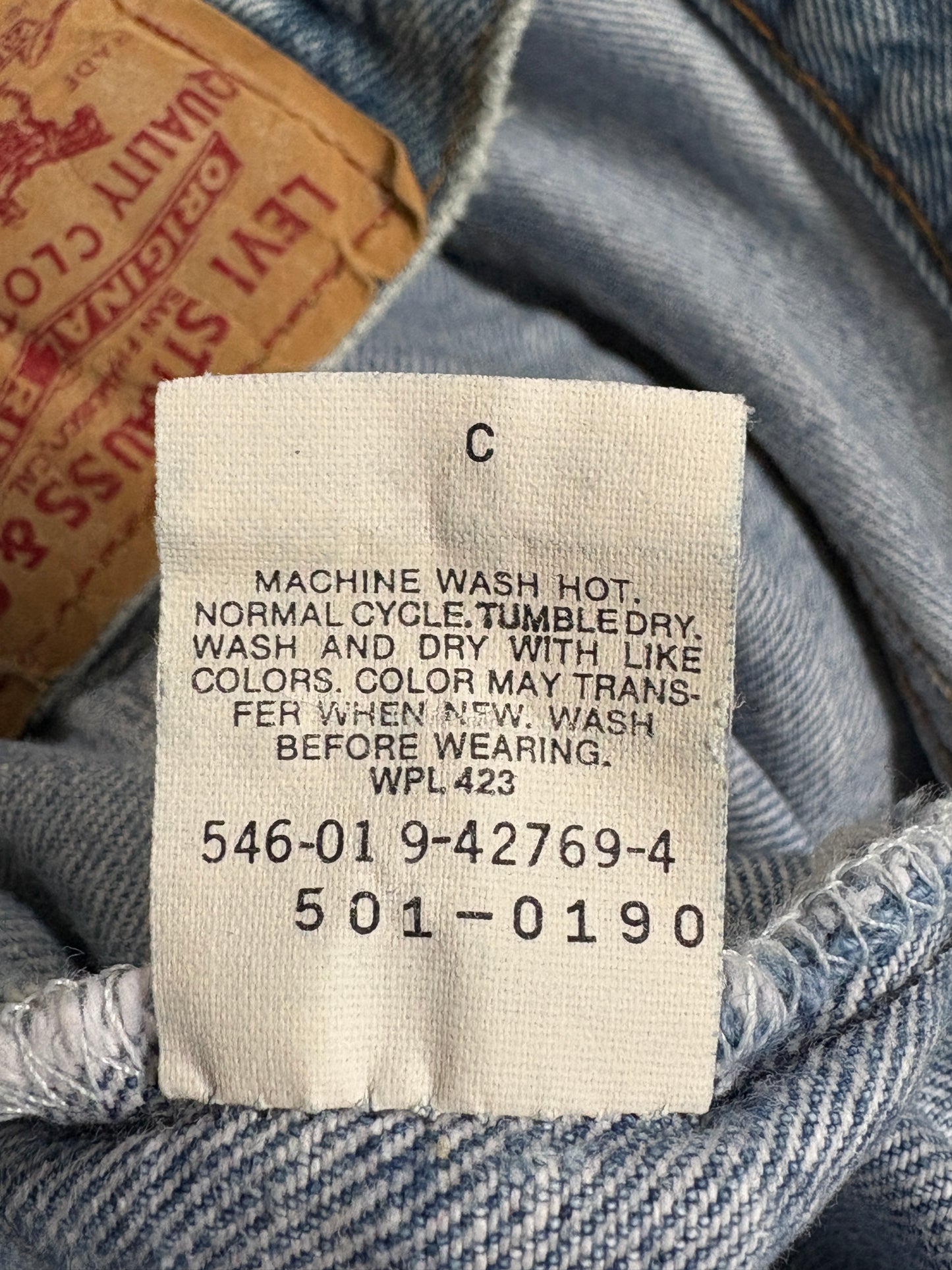 Vintage 90s Levi’s 501 Jeans