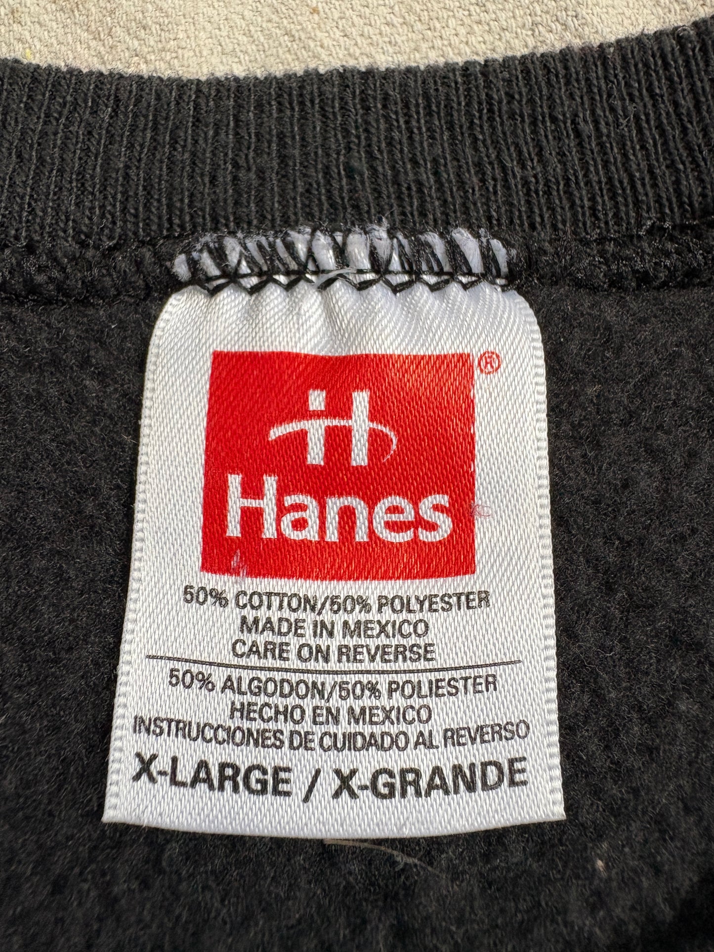 Vintage 90s Blank Black Sweatshirt