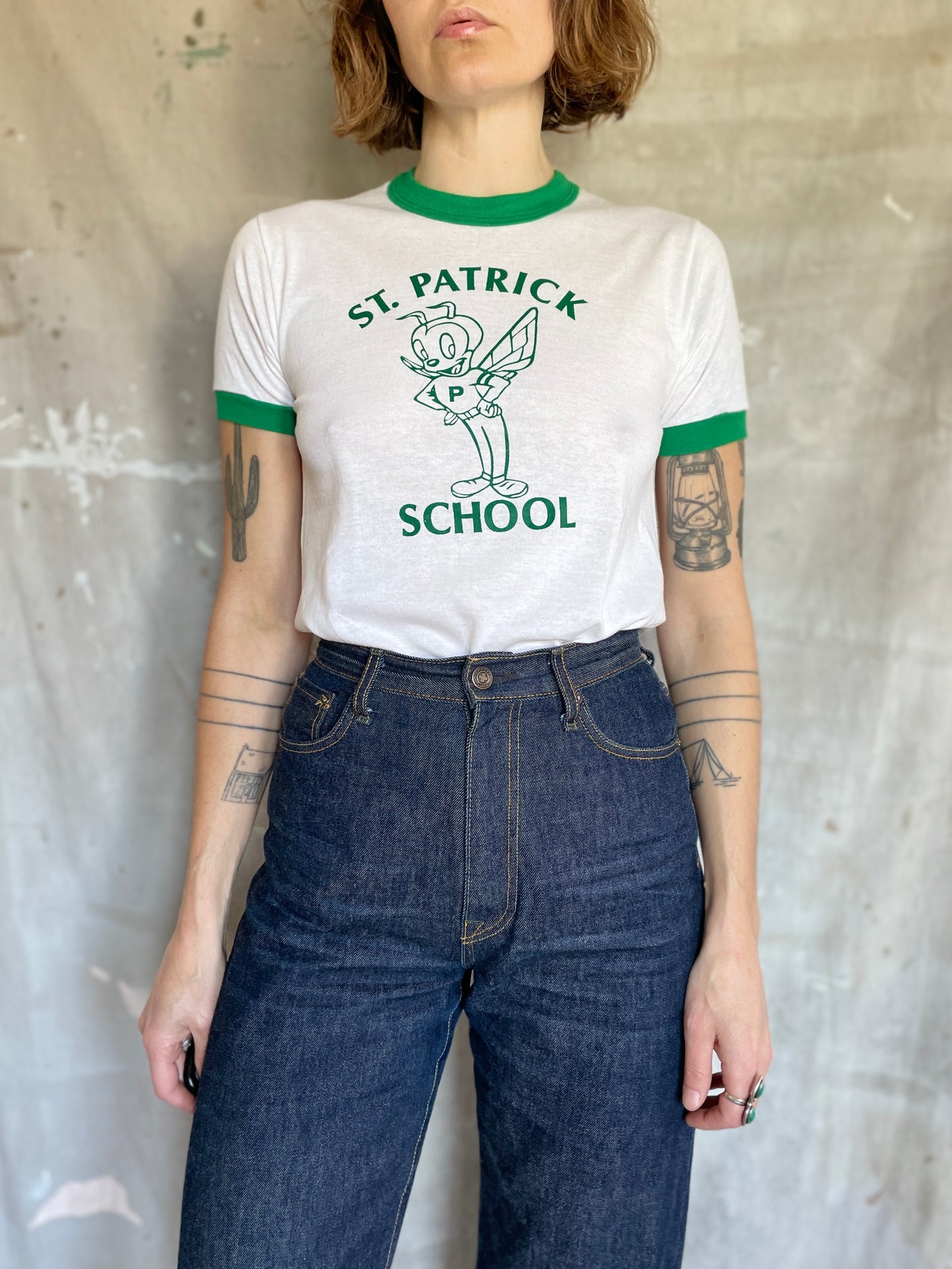 80s St. Patrick School Tee