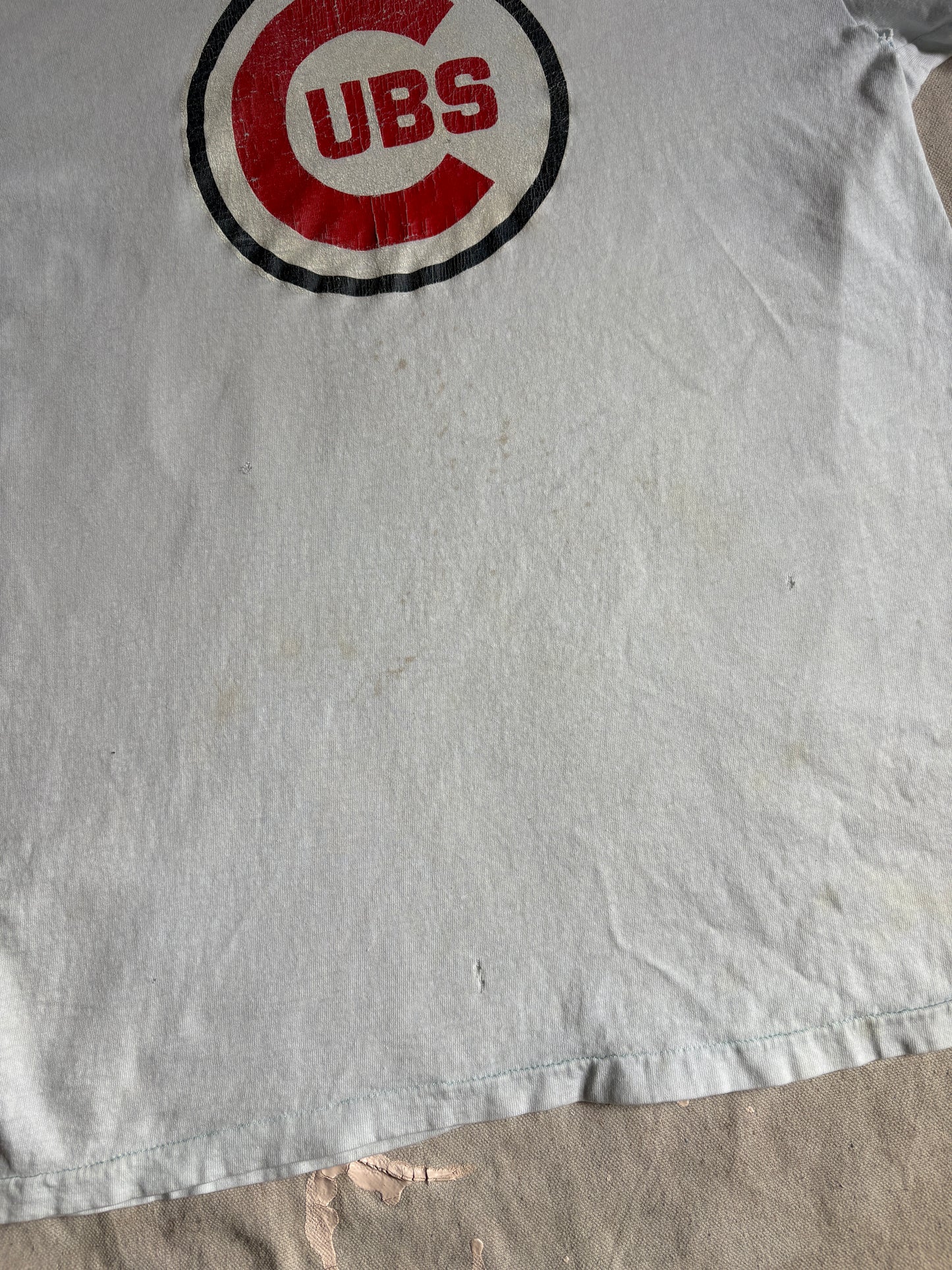 Vintage 80s Chicago Cubs Baseball Tee