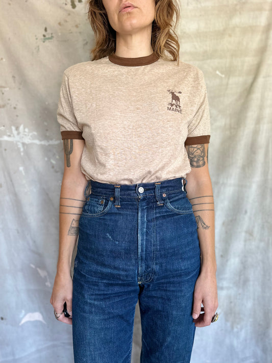 80s Maine Boy Scouts BSA Tee