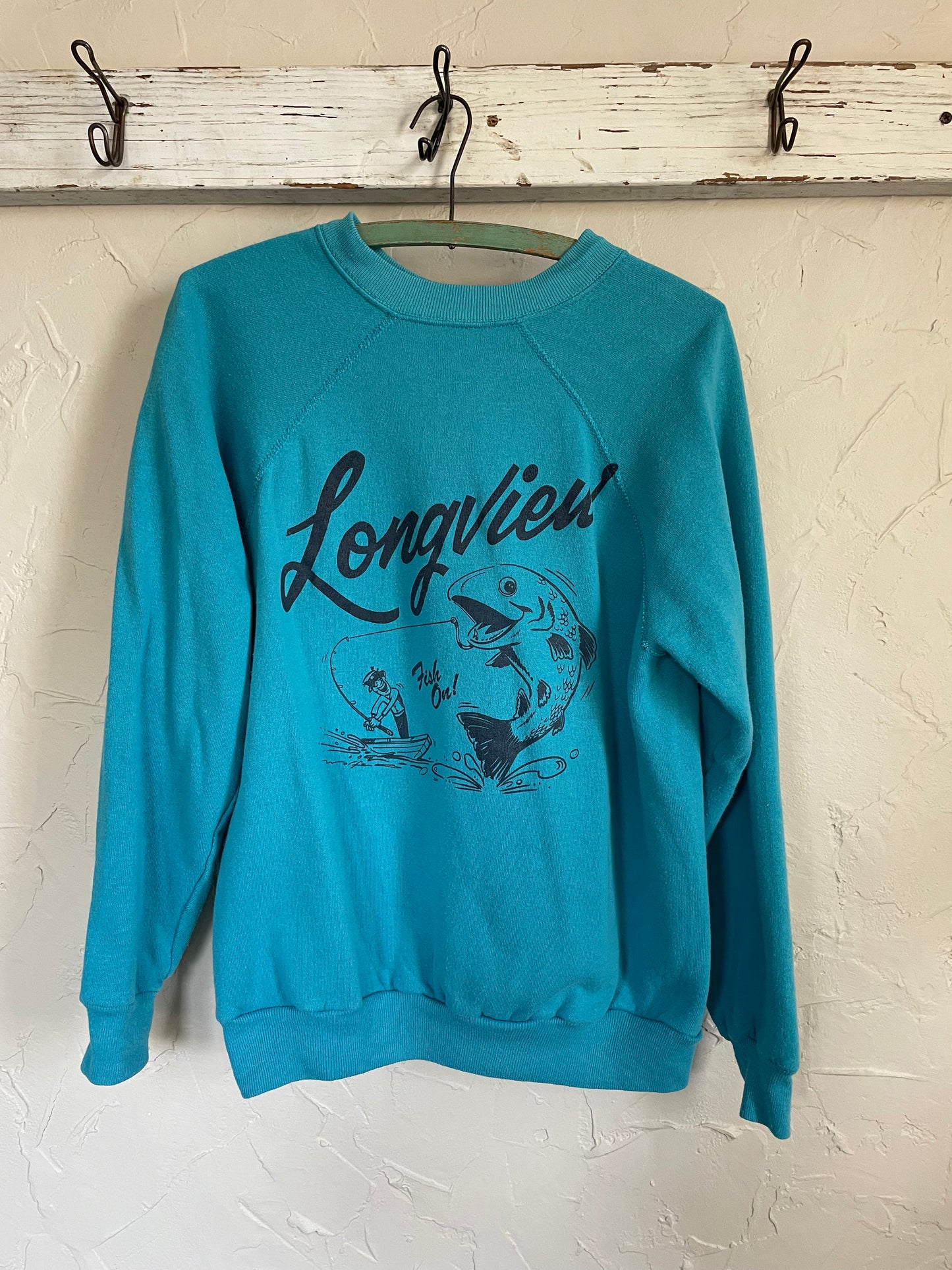 80s Longview “Fish On!” Sweatshirt