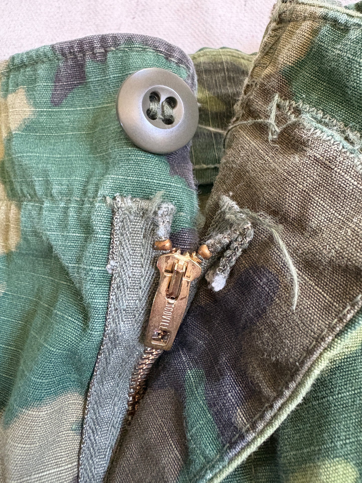 Vintage 60s ERDL Cotton Poplin Cut Off Shorts