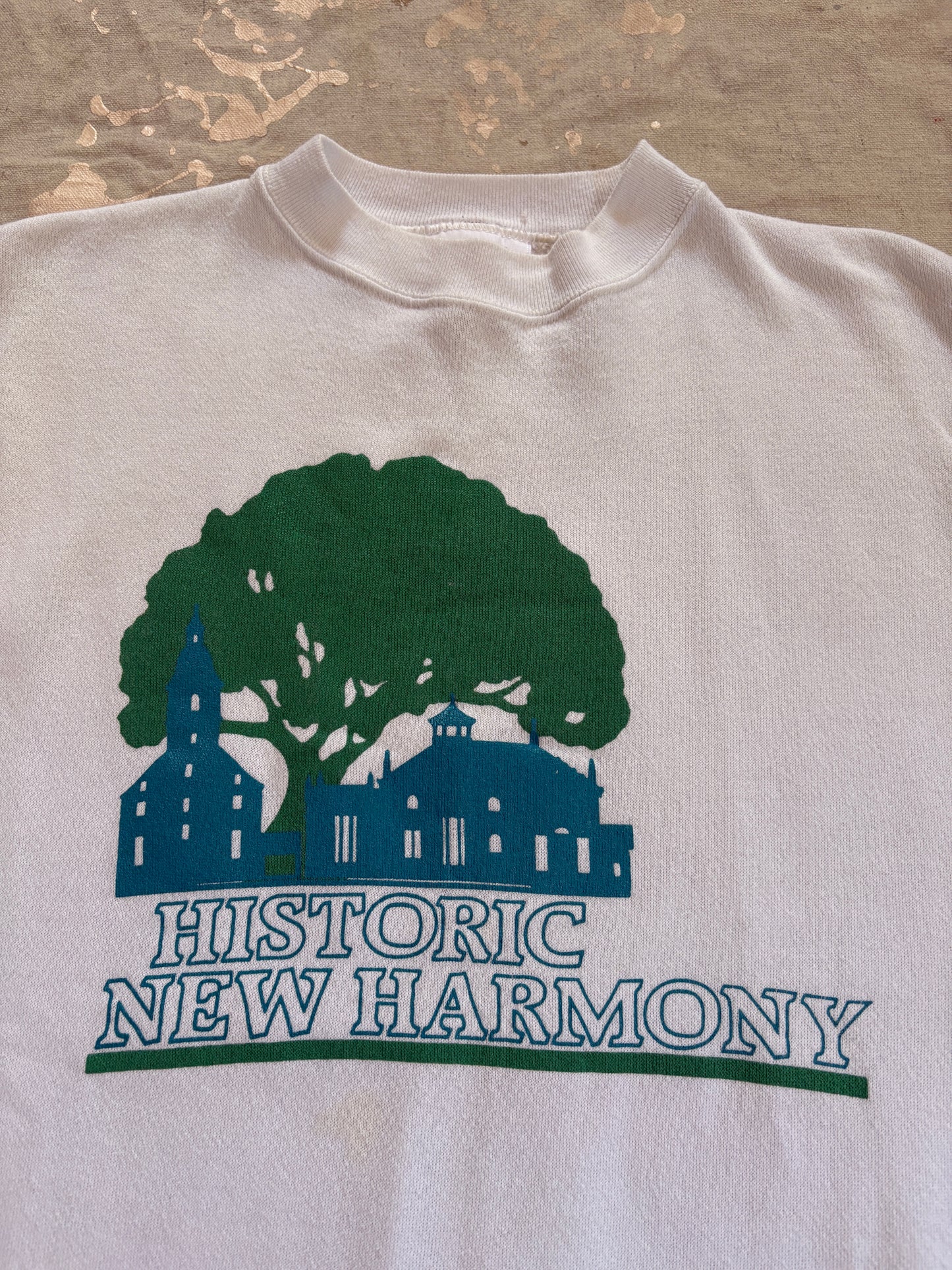 90s Historic New Harmony Indiana Sweatshirt