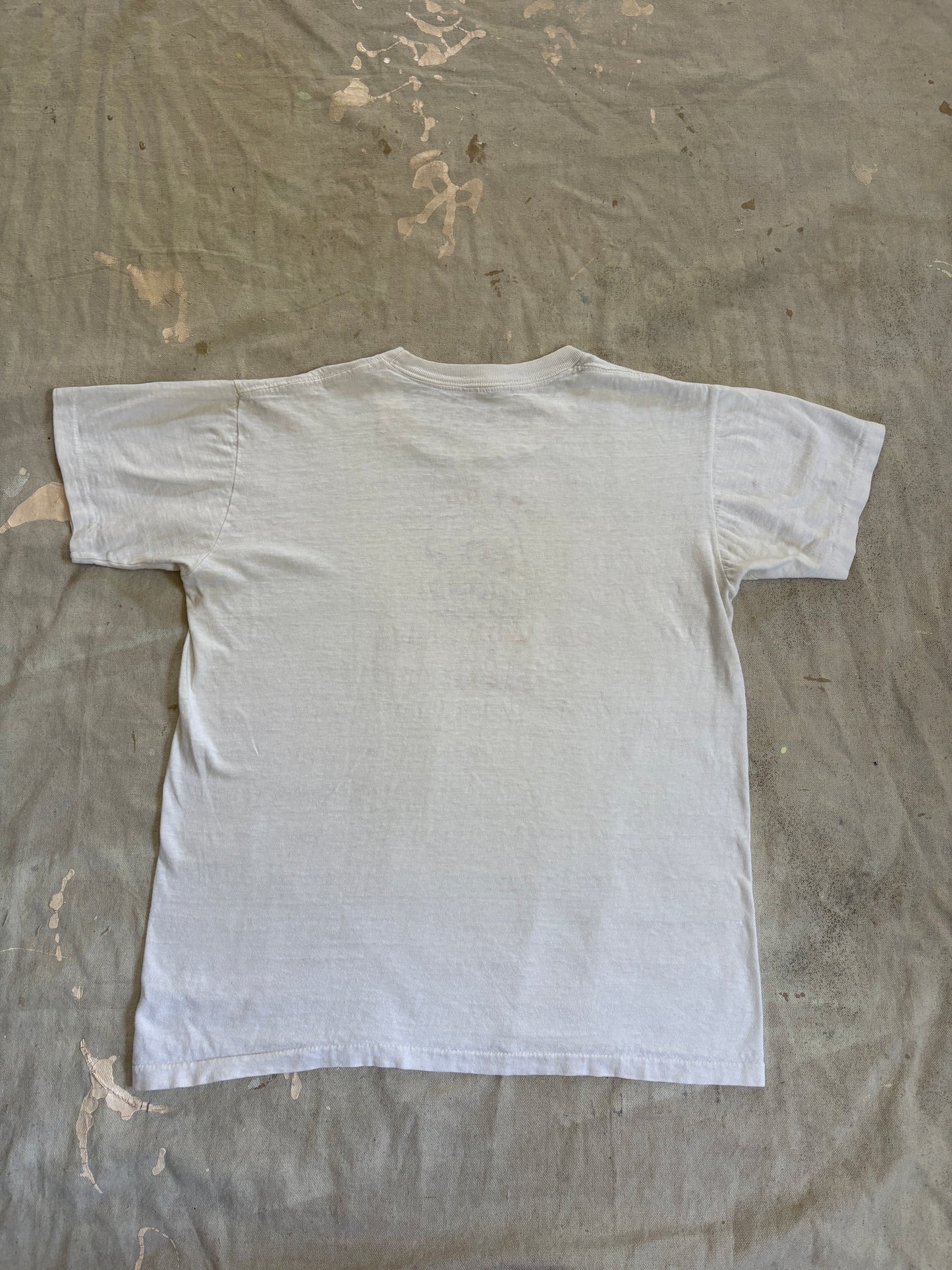 Vintage 70s Camp Omache Chief Seattle Council BSA Staff Tee