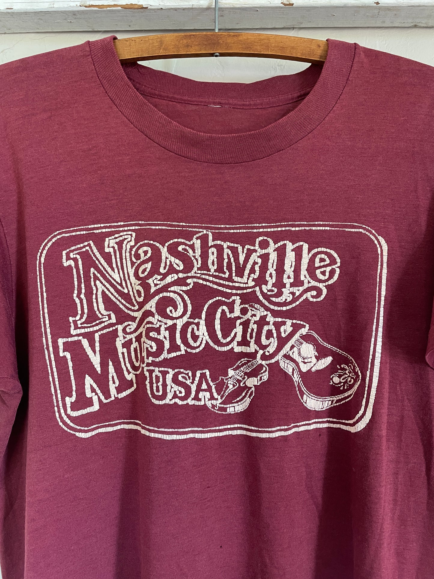 80s Nashville Music City USA Tee