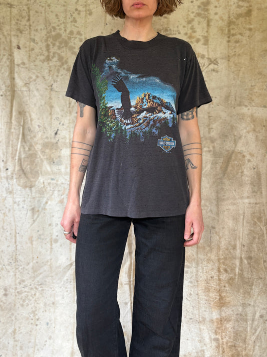 Vintage 80s Harley Davidson Soaring Eagle Tee