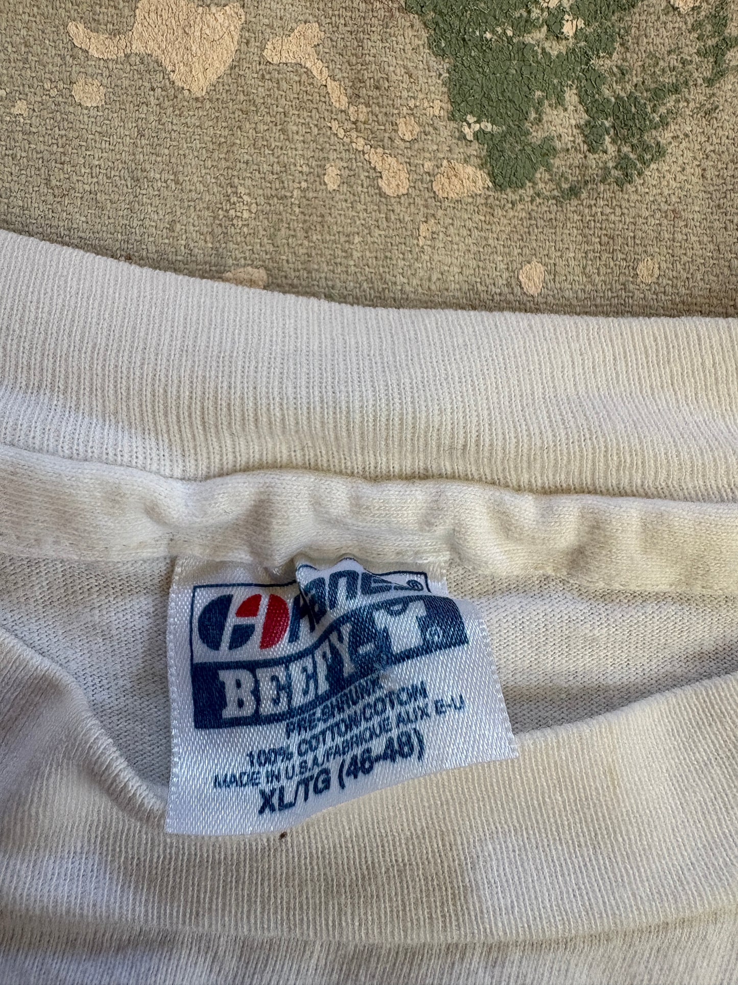 Vintage 80s Cropped Airbrushed Car Tee