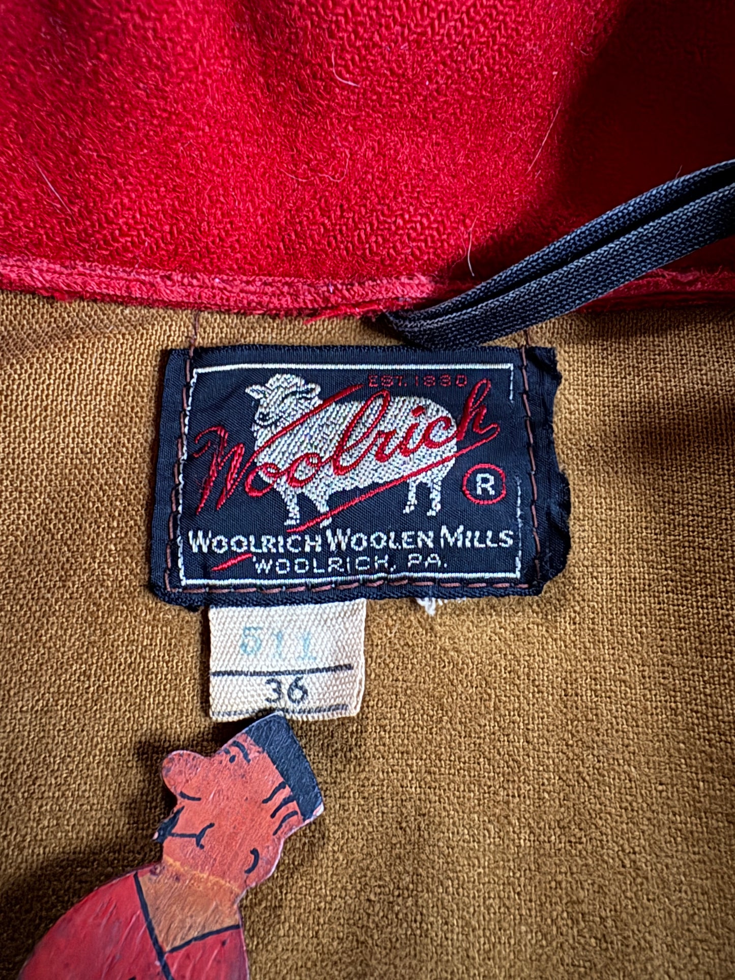50s Woolrich Wool Hunting Coat