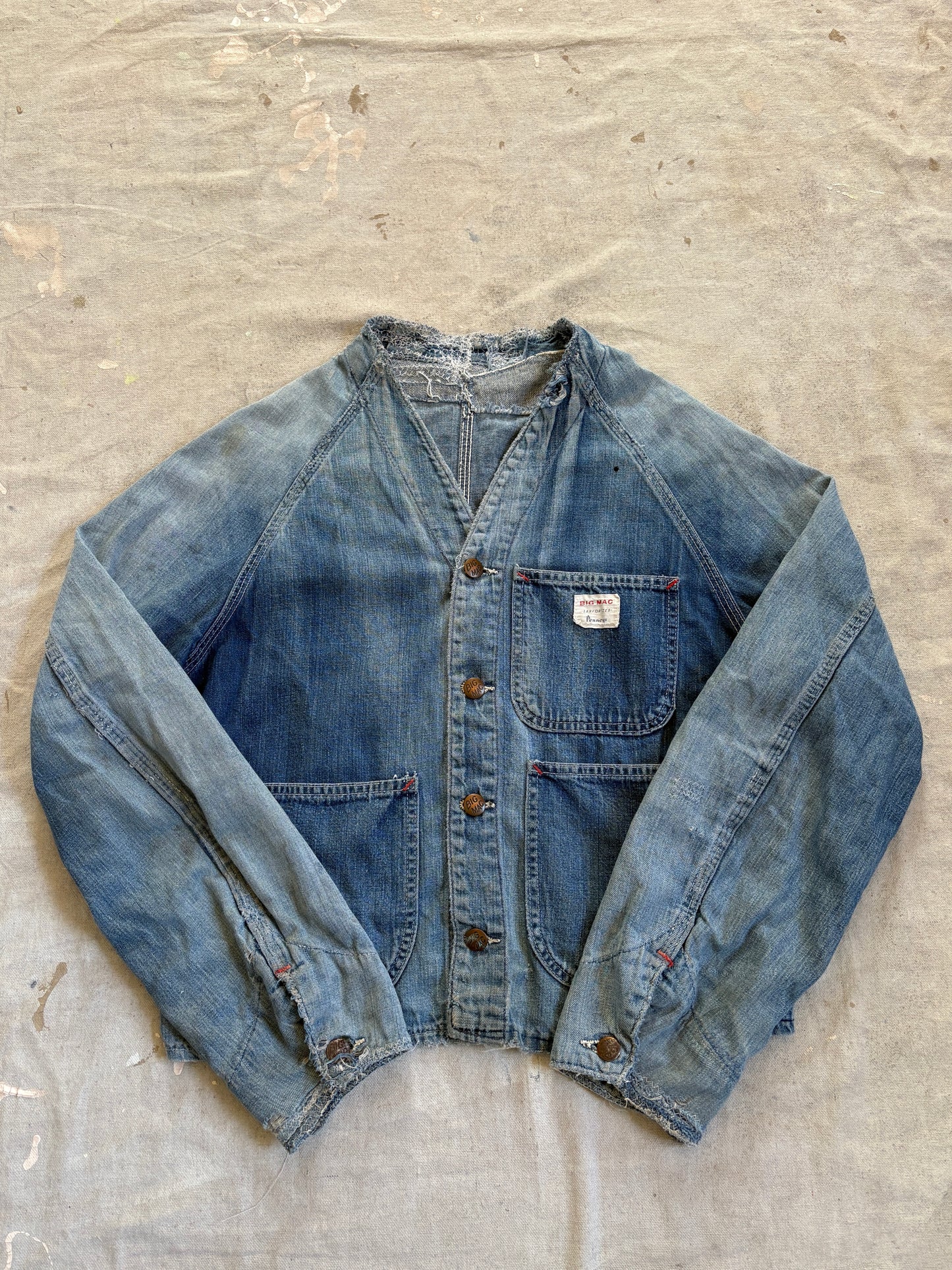 Vintage 60s Big Mac Engineer Jacket