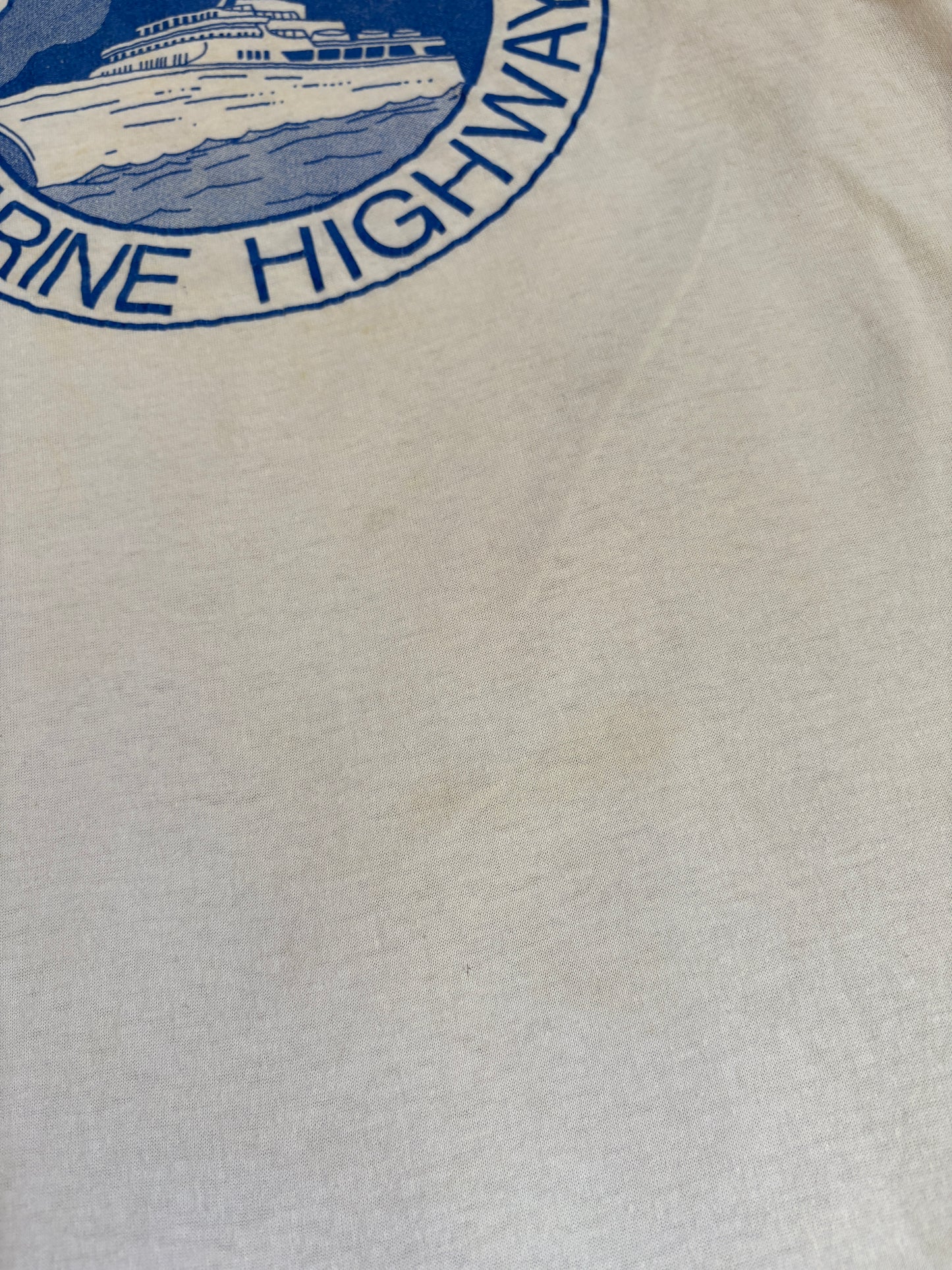80s Alaska Marine Highway Ringer Tee