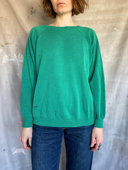 80s/90s Blank Green Sweatshirt