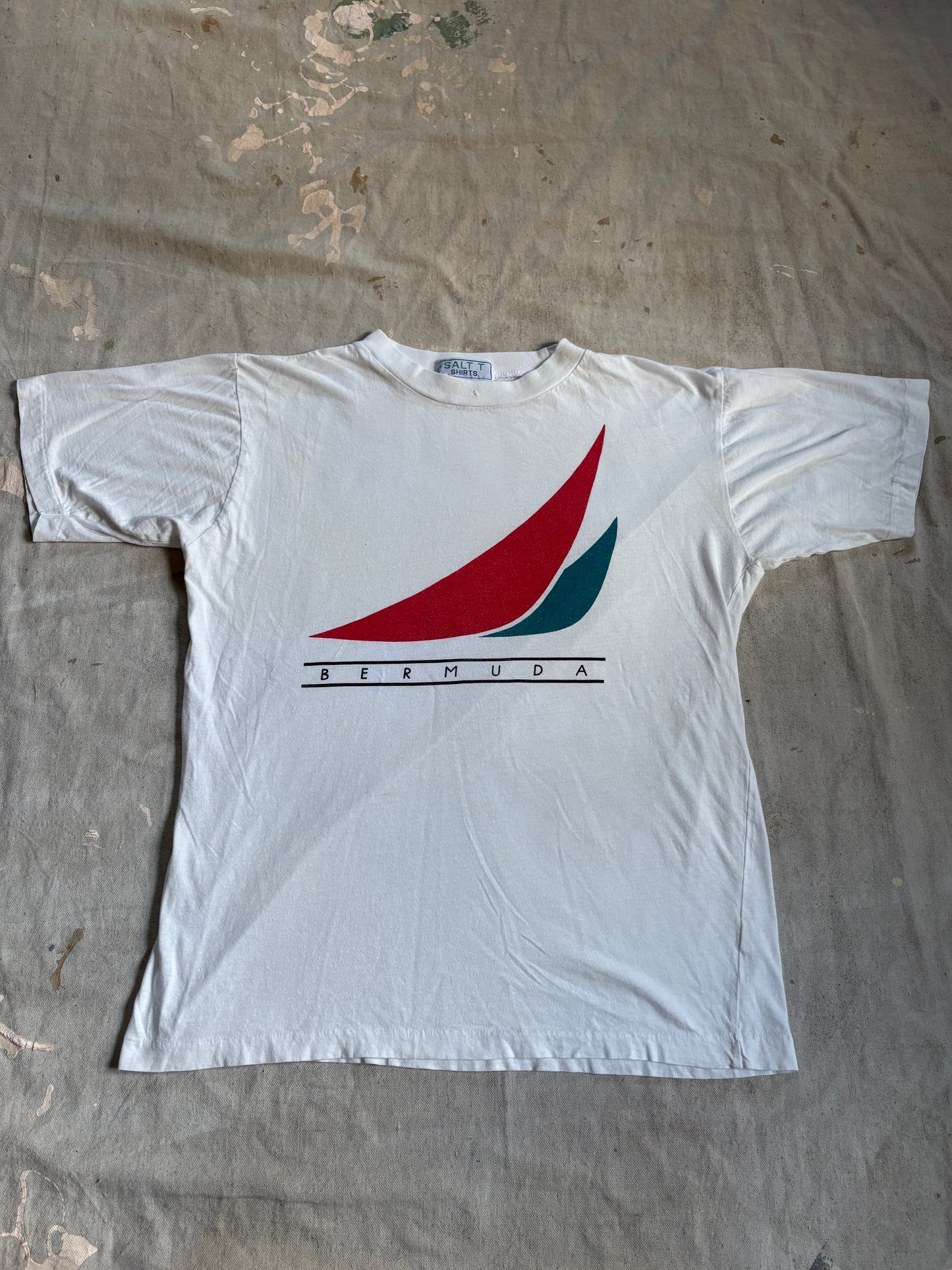 Vintage 90s Bermuda Sailboat Tee