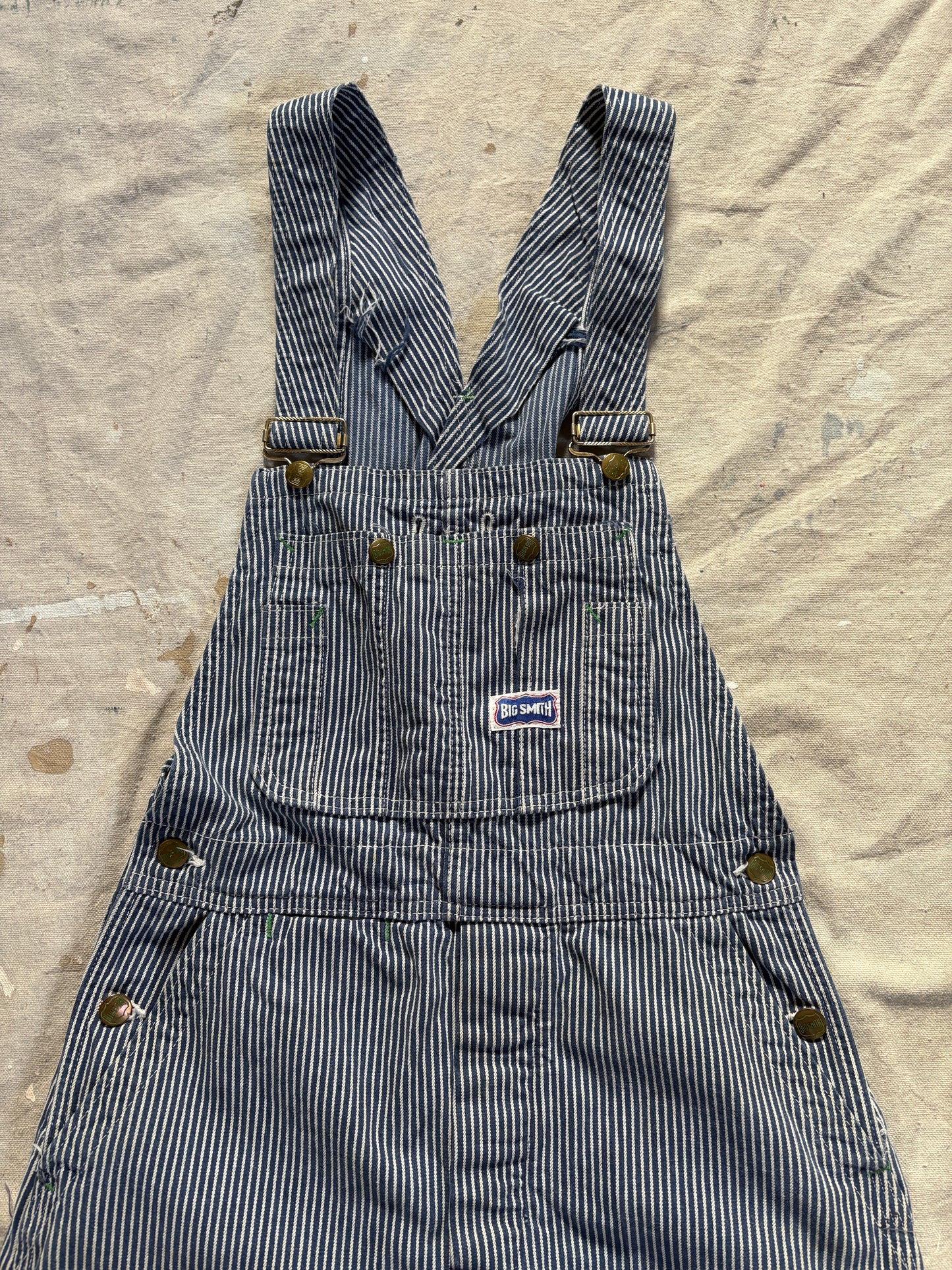 80s Big Smith Hickory Stripe Overalls