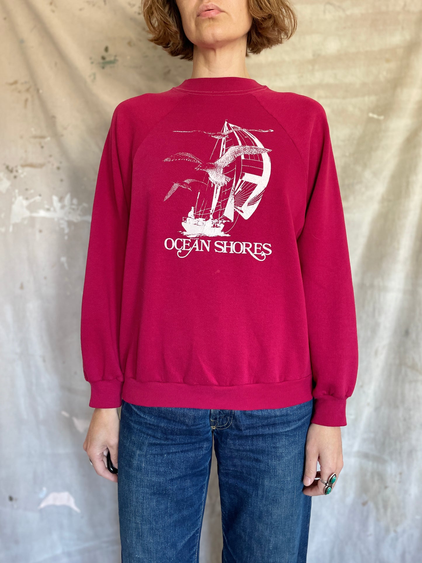 80s Ocean Shores Sweatshirt