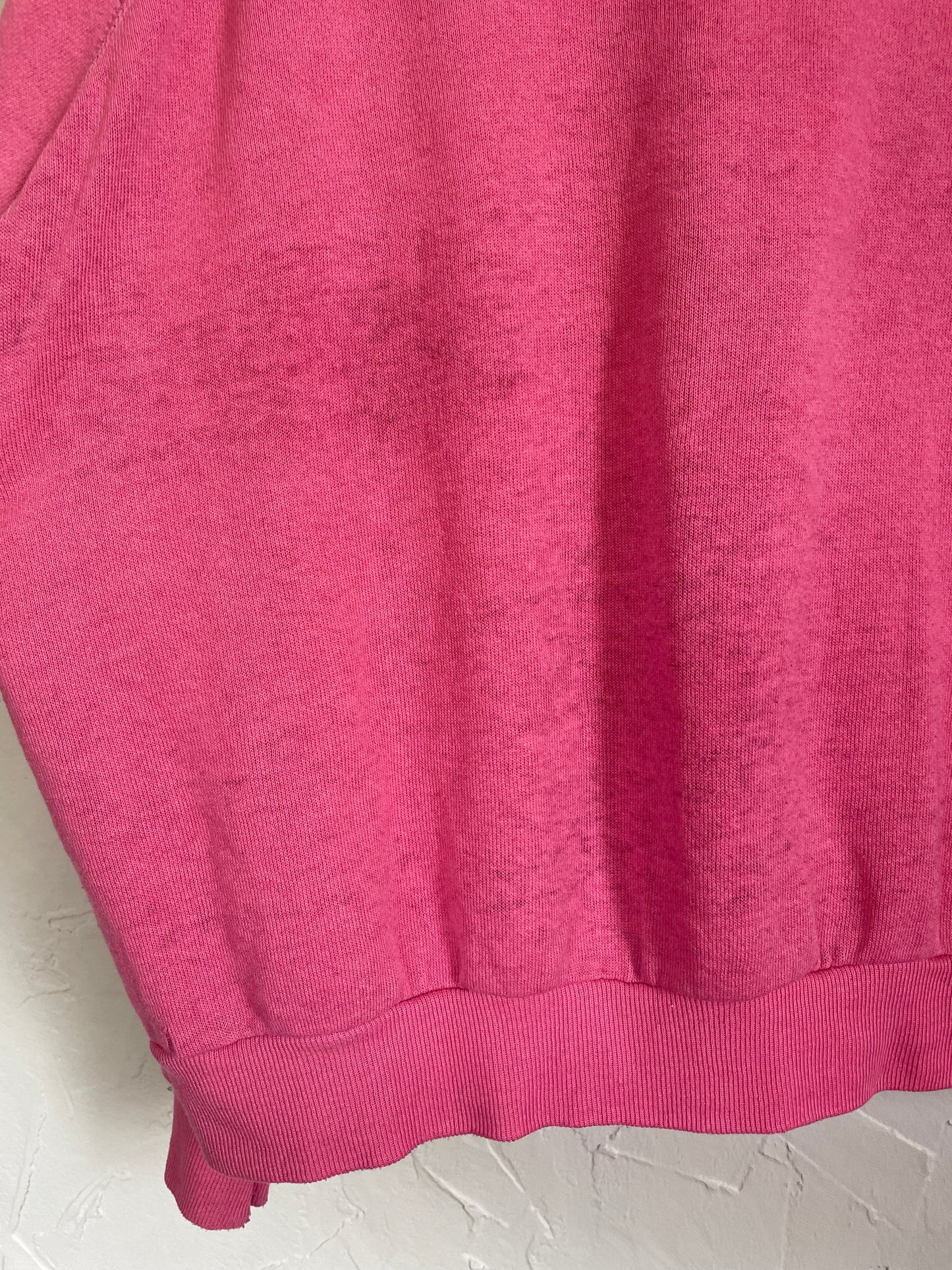 90s Blank Bubblegum Pink Sweatshirt