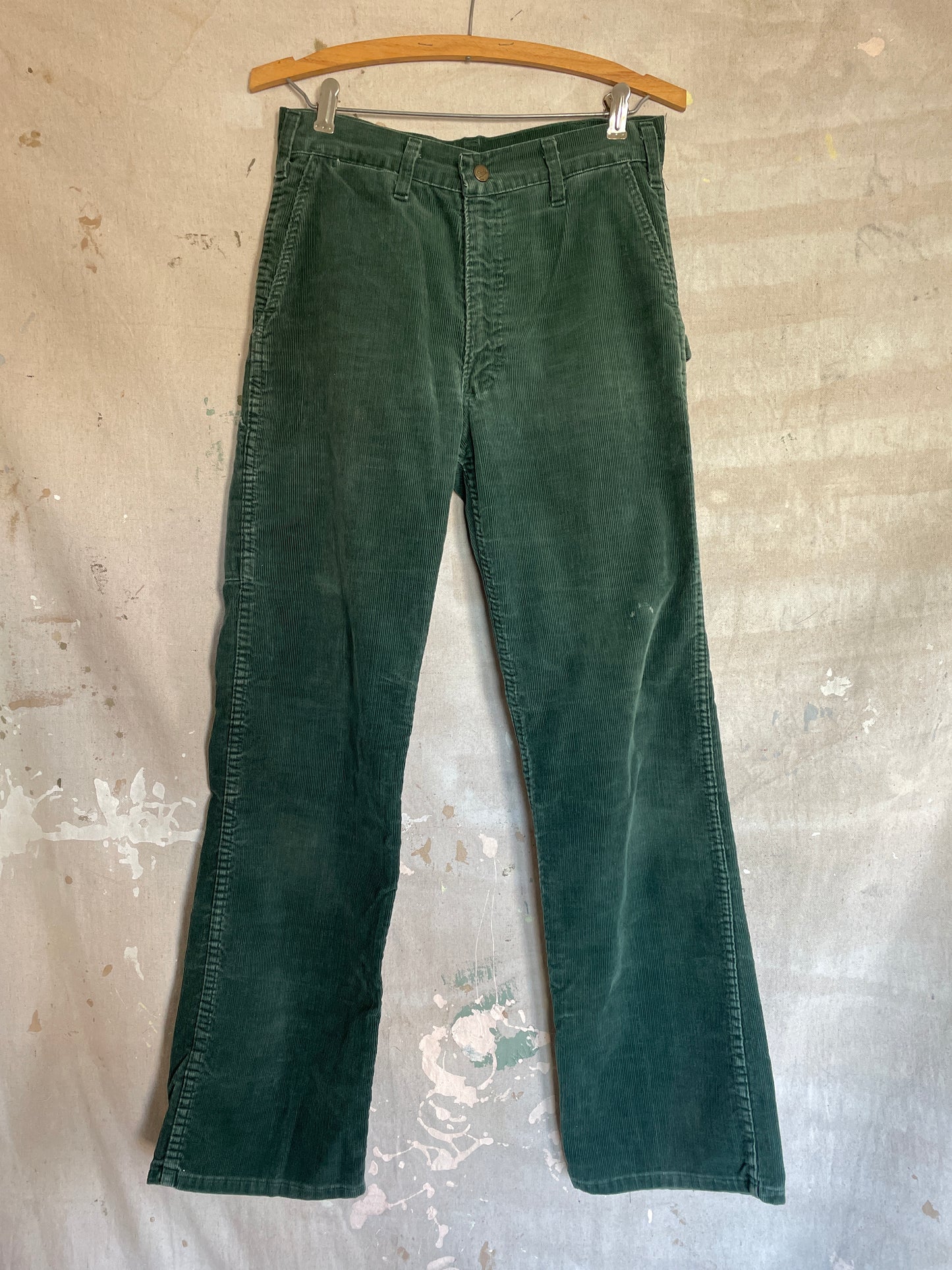 80s Green Corduroy OshKosh Carpenter Pants