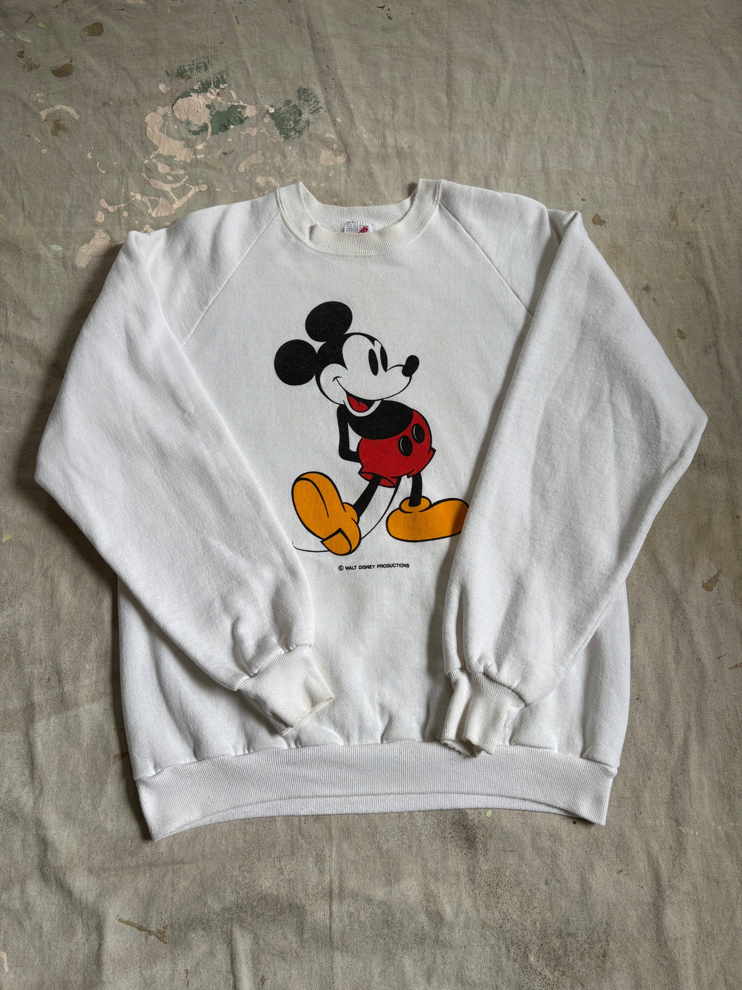 80s Disney Mickey Mouse Sweatshirt