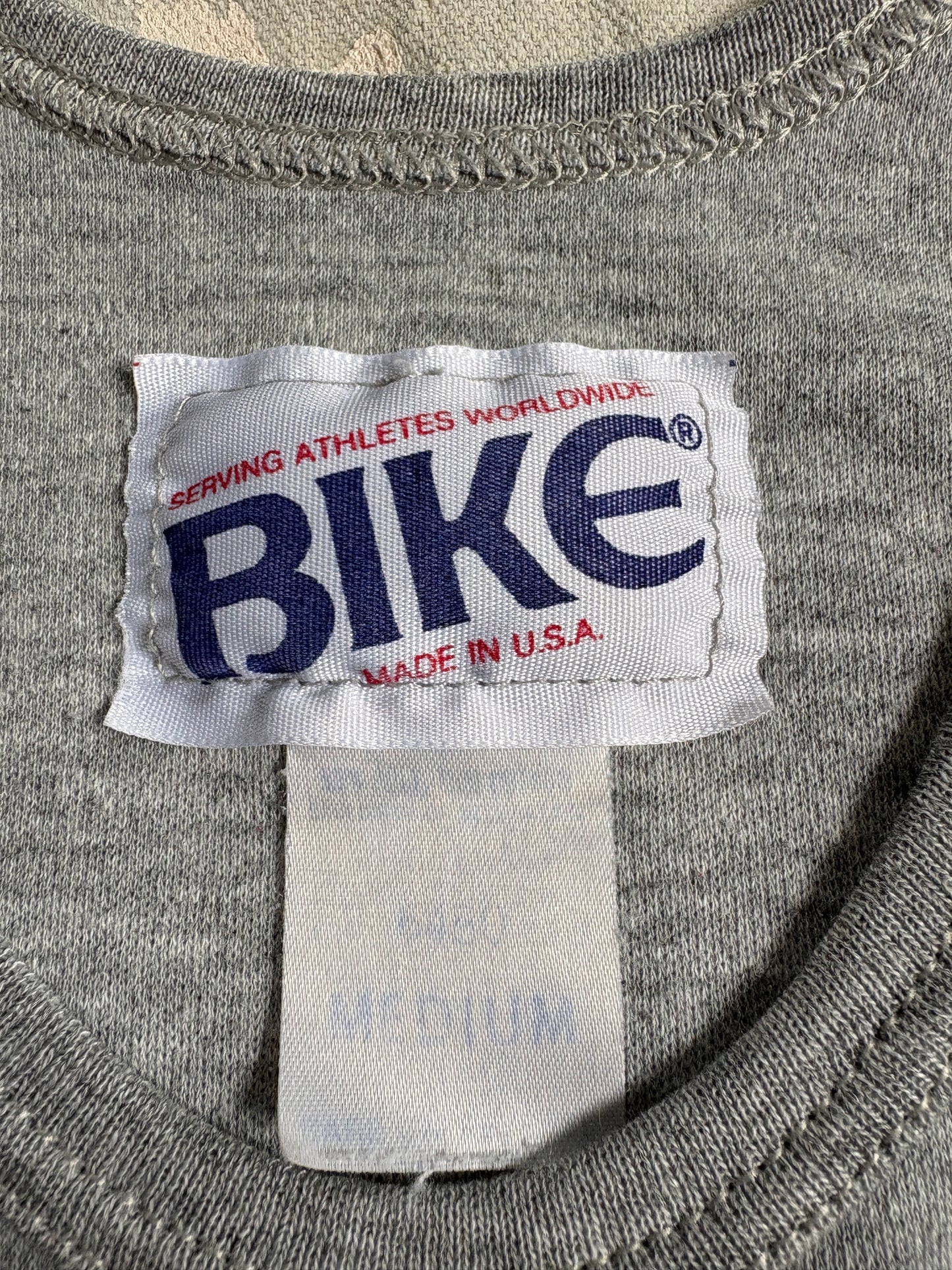 90s Blank Grey Bike Tank Top
