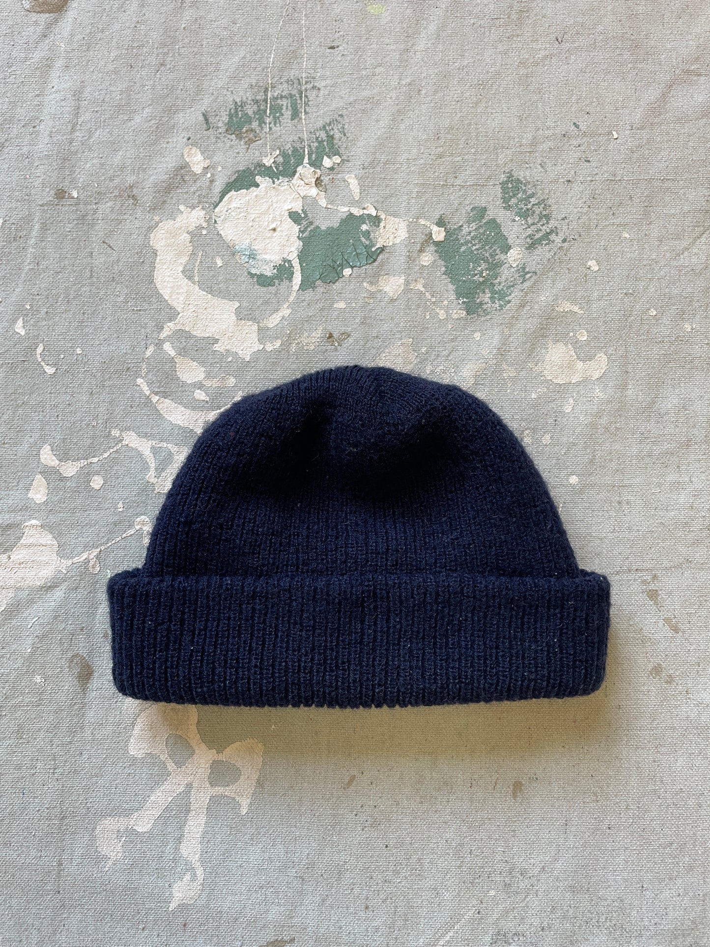 80s Wigwam Navy Blue Watch Cap