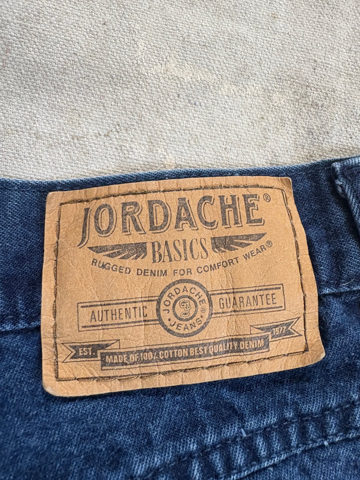 Vintage 90s Jordache Dark Wash Jean Shorts