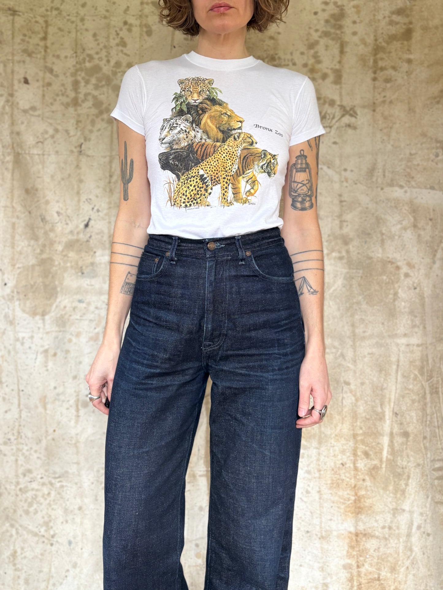 Vintage 80s Bronx Zoo Animal Tee