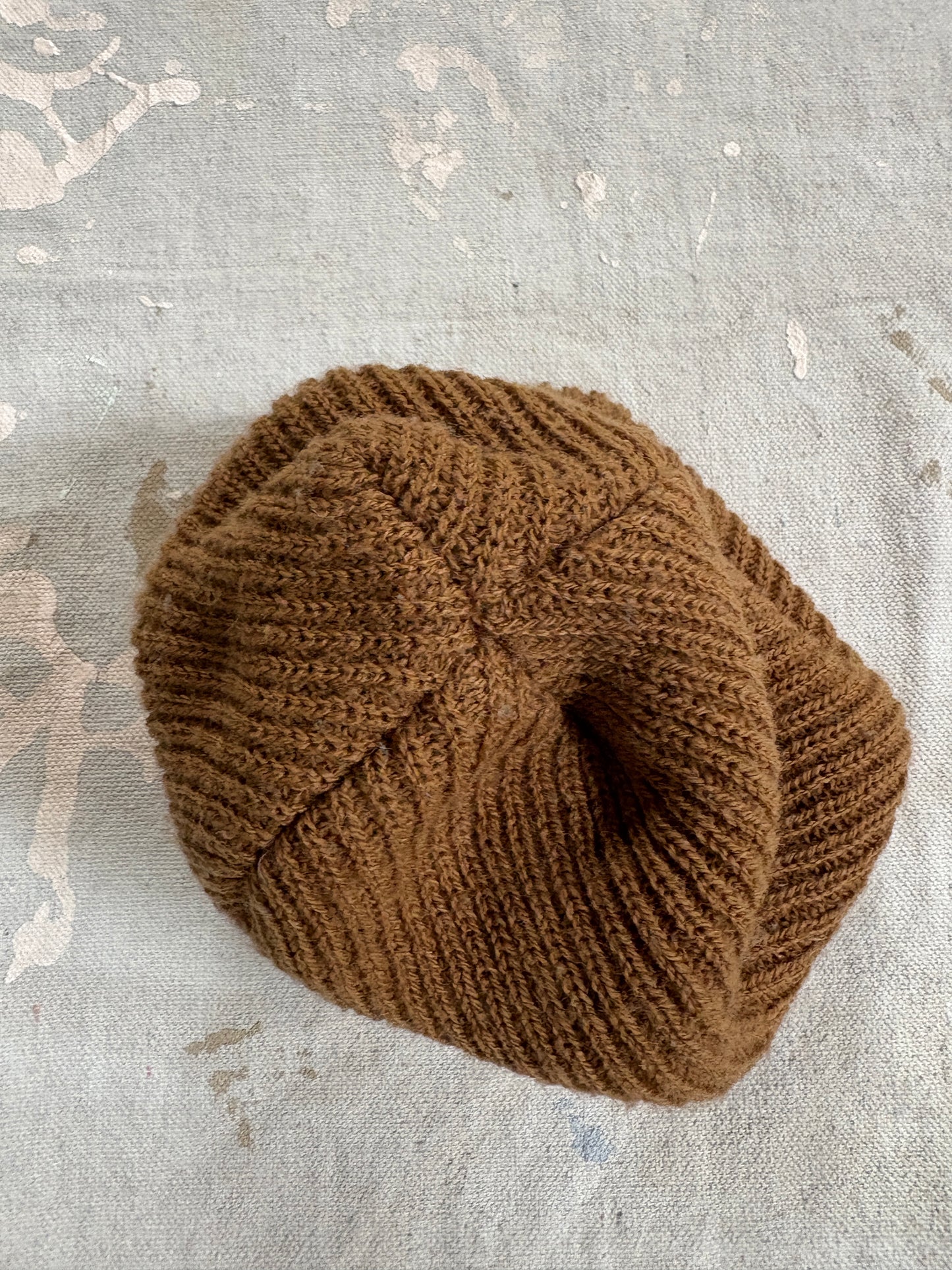 Vintage Brown Watch Cap