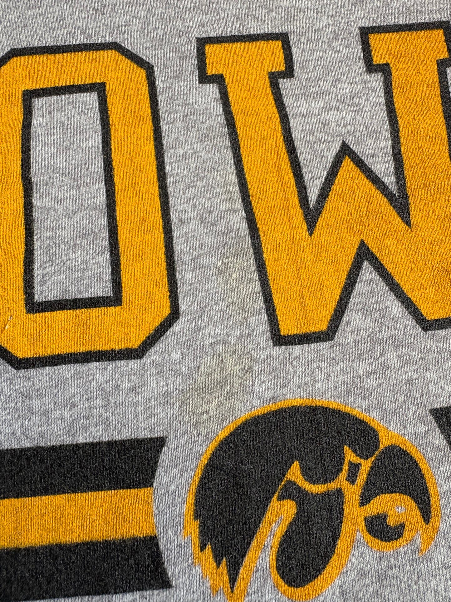 Vintage 80s University Of Iowa Hawkeyes Tee
