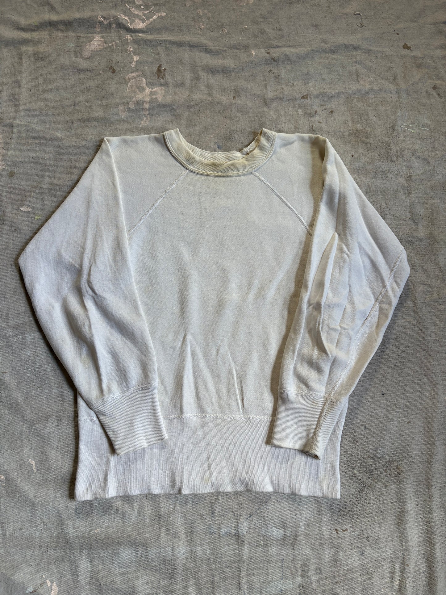 Vintage 60s Blank Off White Sweatshirt