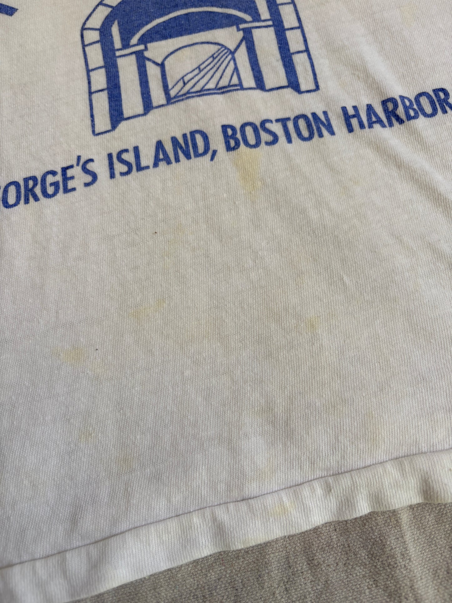 50s Fort Warren George’s Island Boston Harbor Tee