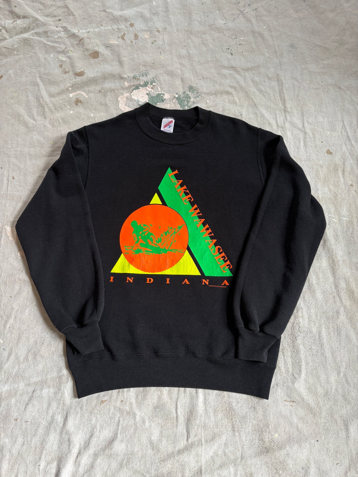 Vintage 90s Lake Wawasee Indiana Sweatshirt