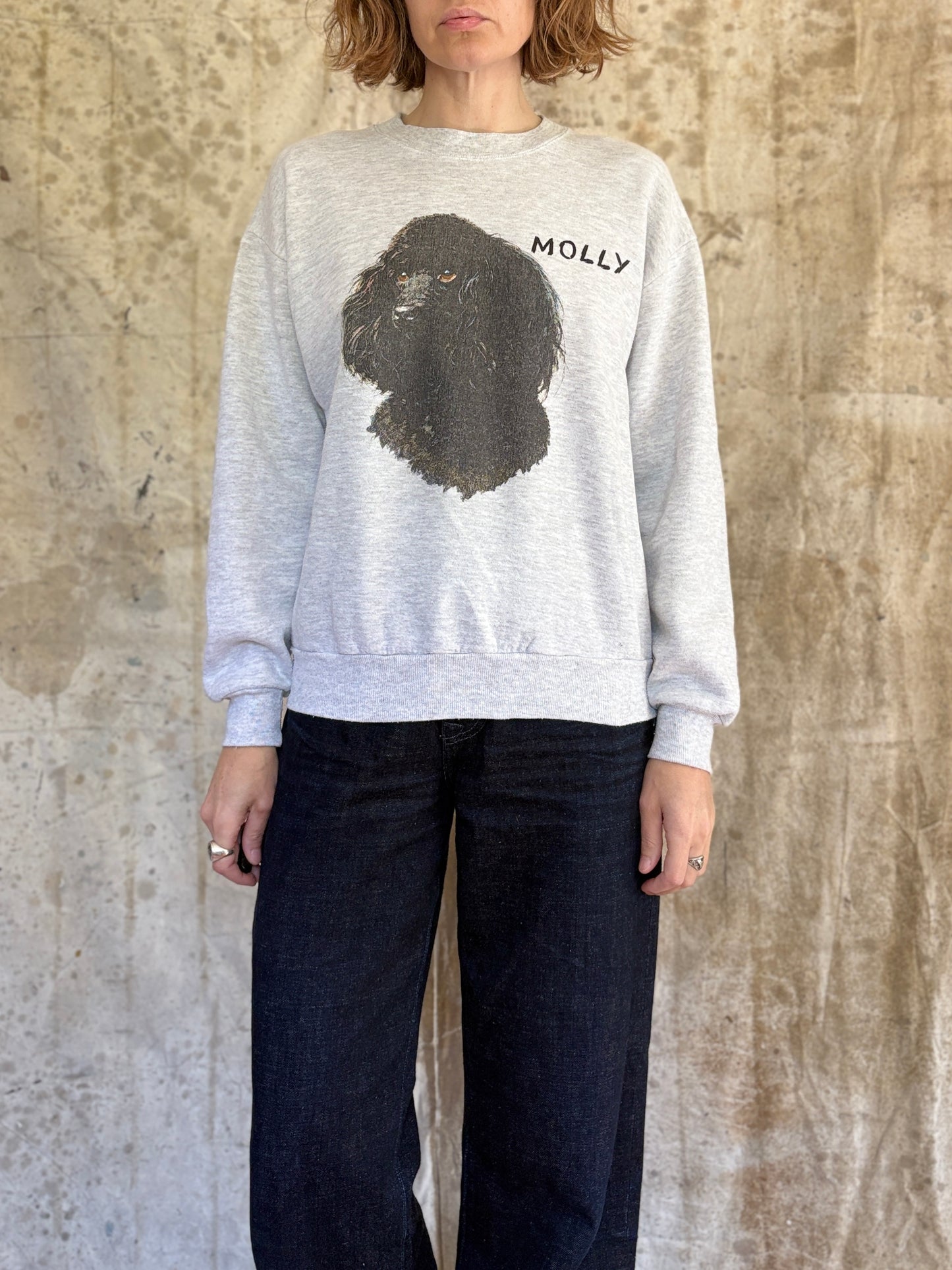 80s Molly Dog Portrait Sweatshirt