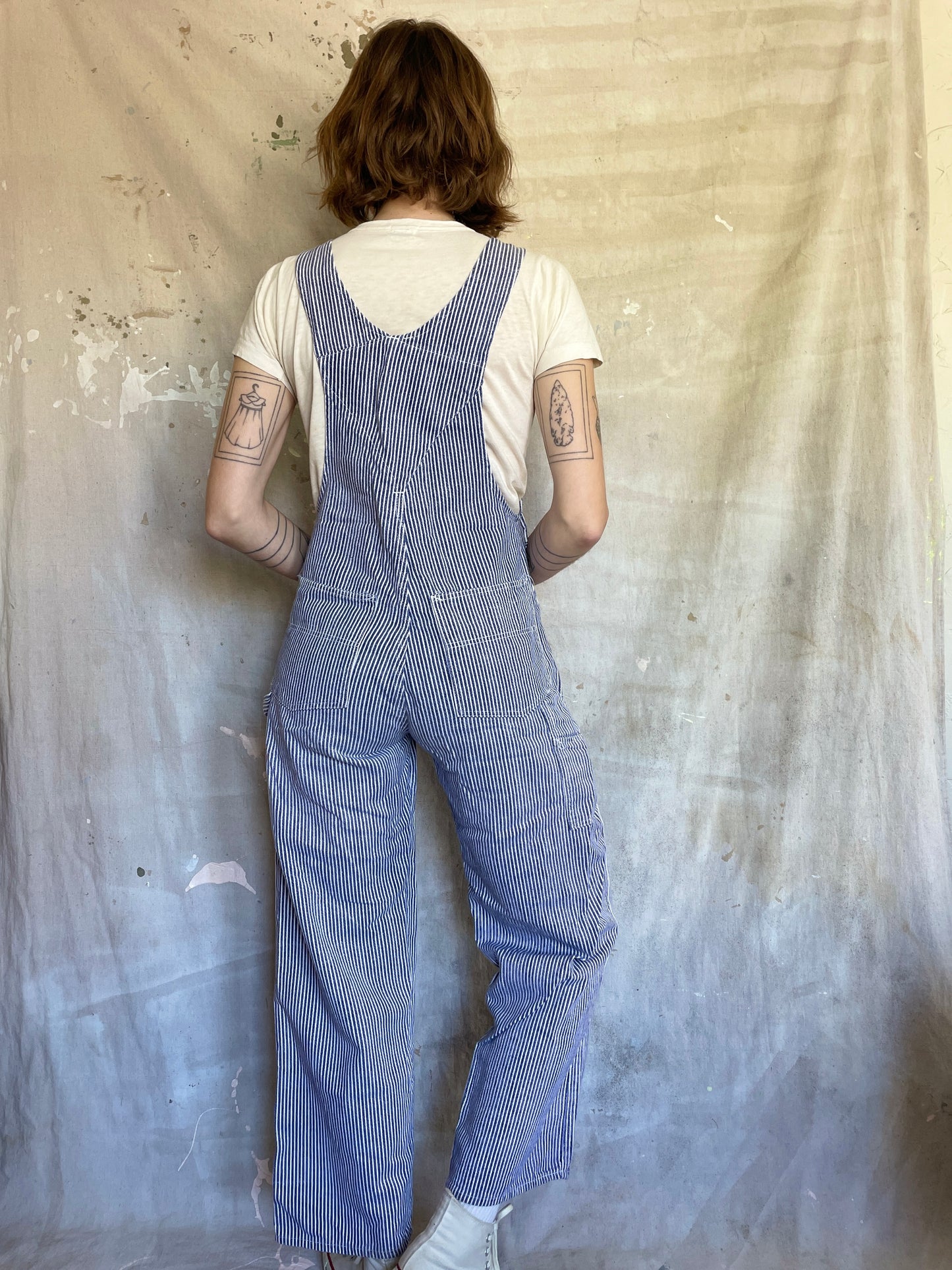 70s Smith’s Sanforized Hickory Stripe Overalls