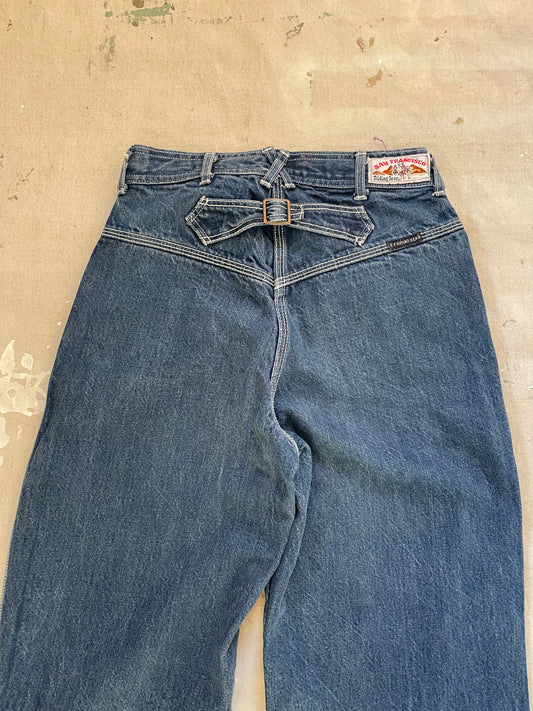 70s San Francisco Riding Gear Wide Leg Jeans