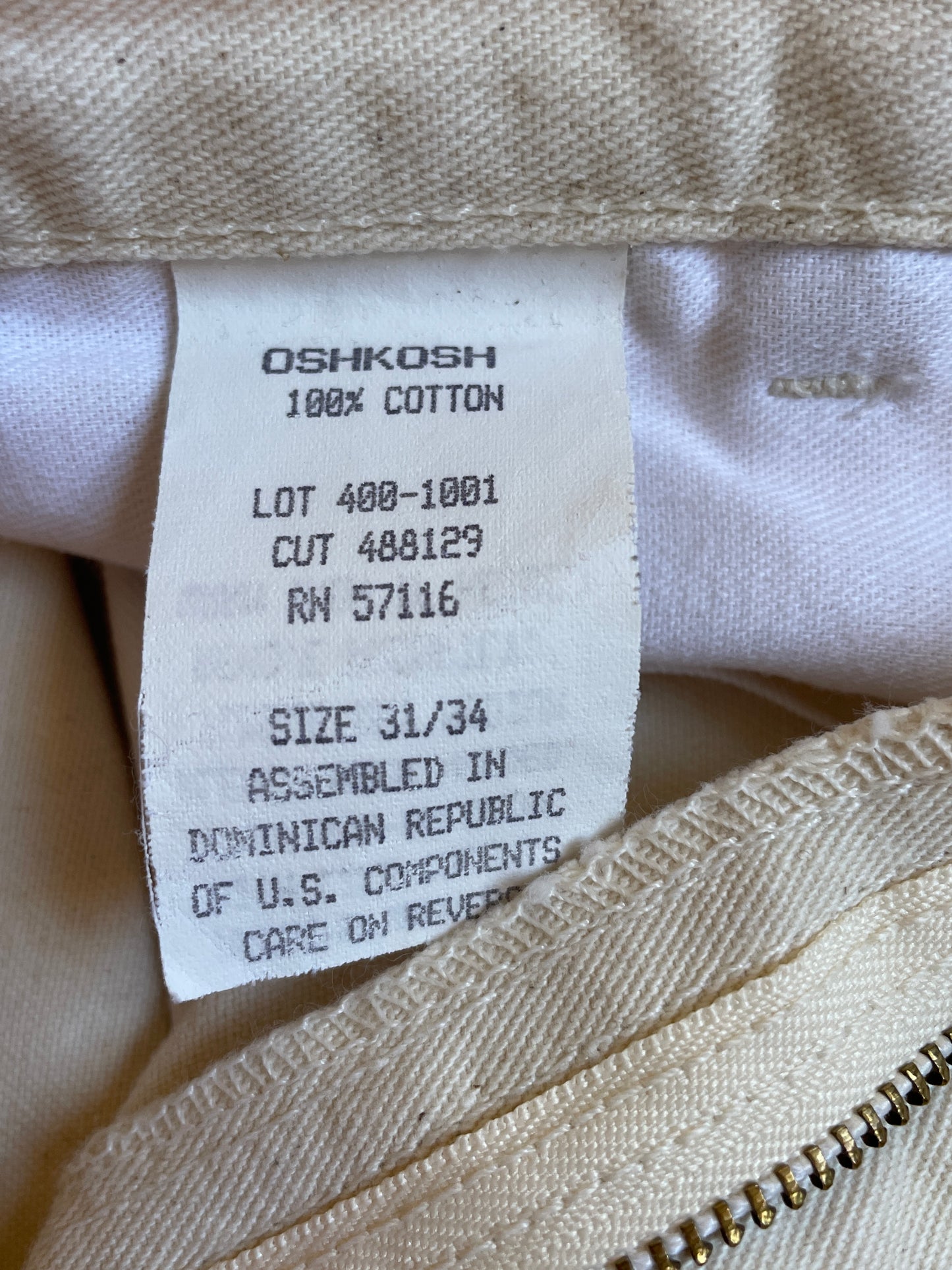 80s OshKosh Ecru Painter Pants