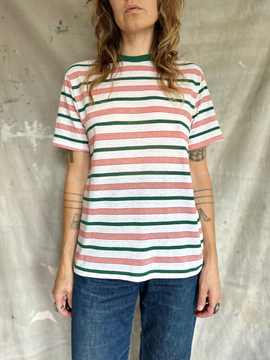 80s Striped Tee