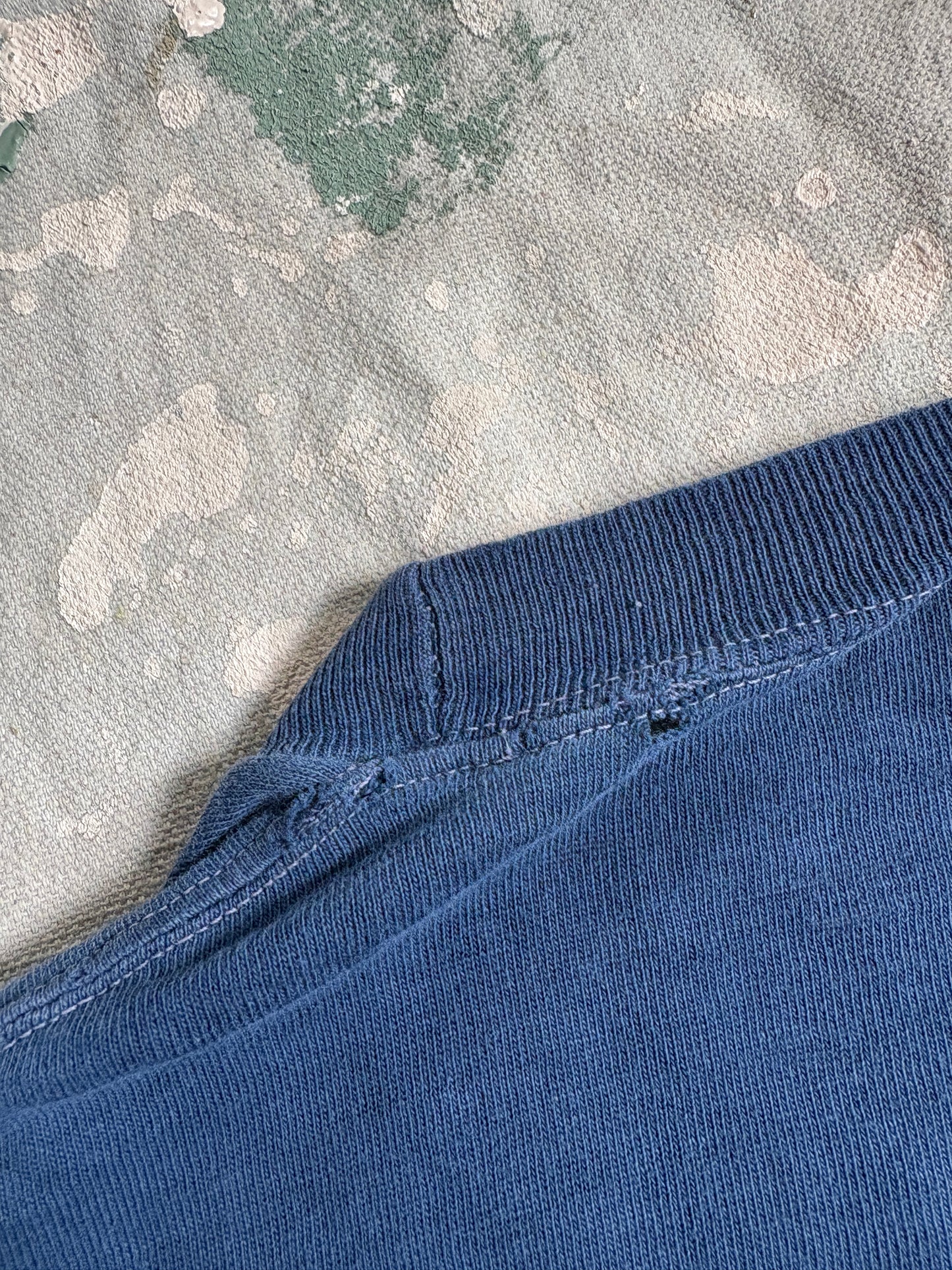 70s Blank Navy Blue Towncraft Pocket Tee